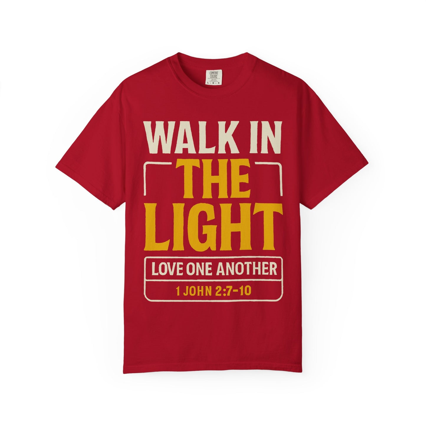 ποΈ Walk In the Light Shirt Verse: 1 John 2:7β10