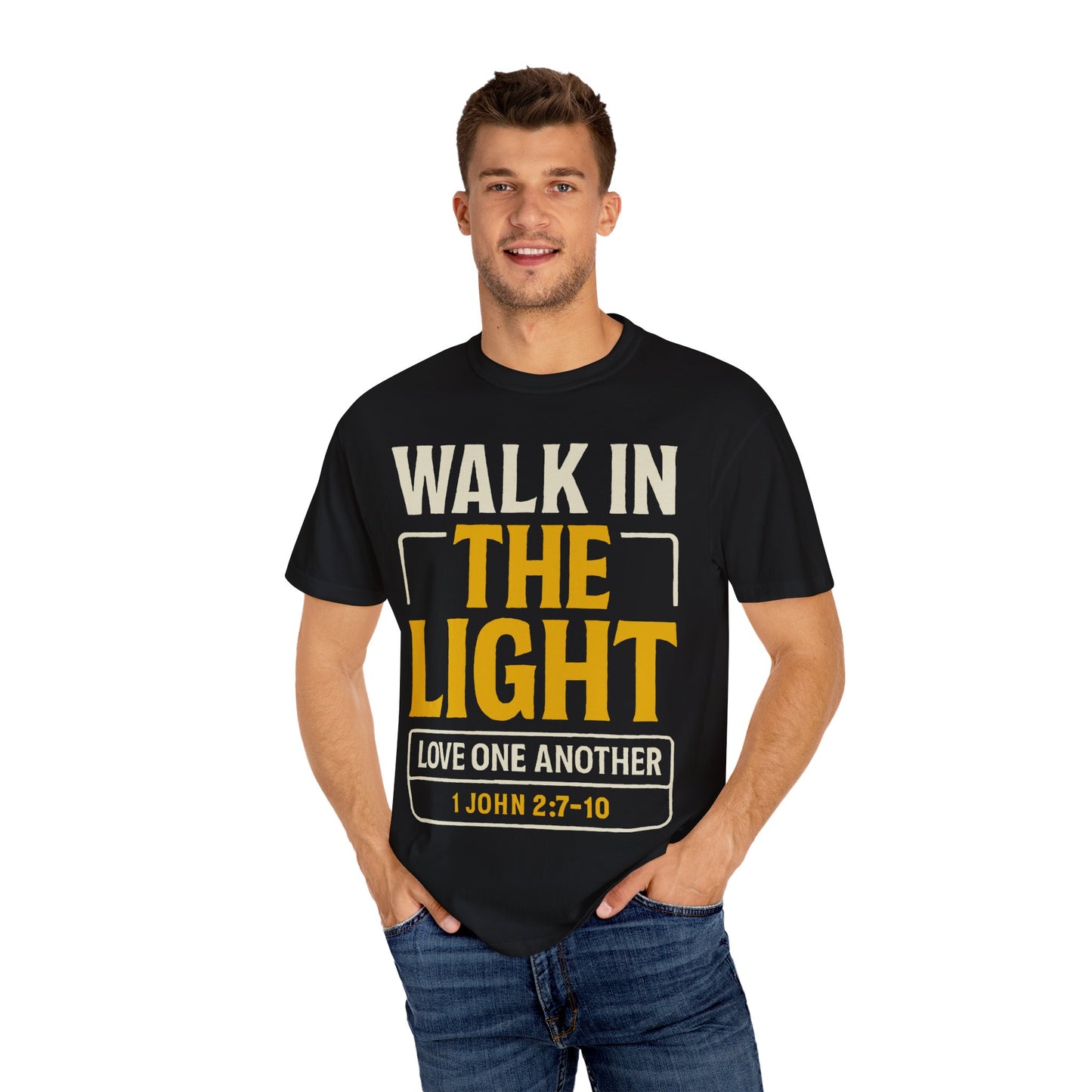 ποΈ Walk In the Light Shirt Verse: 1 John 2:7β10