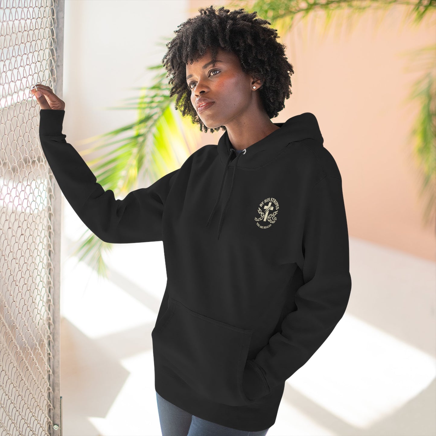 Adult Fleece Hoodie - Guide My Steps Psalms 119:133