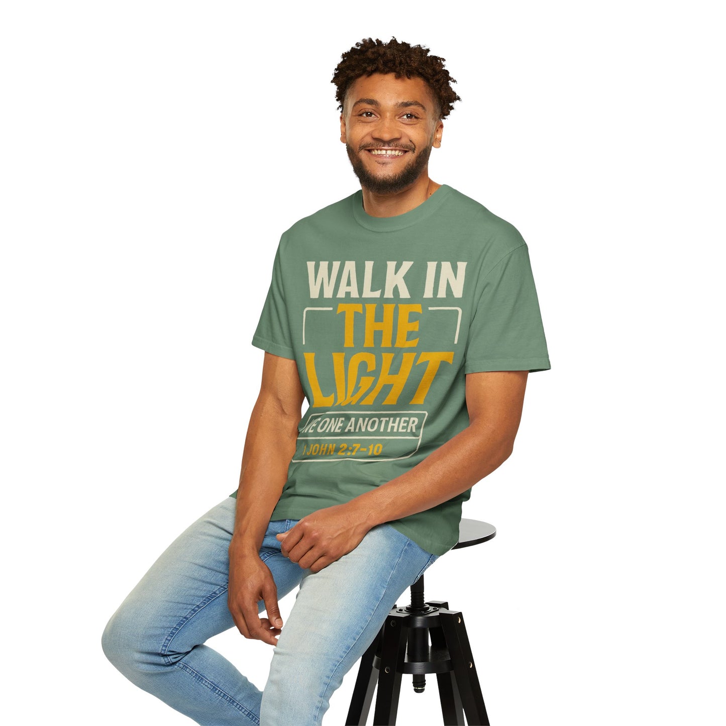 ποΈ Walk In the Light Shirt Verse: 1 John 2:7β10