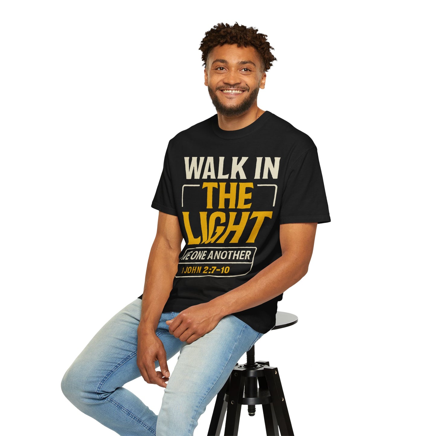 ποΈ Walk In the Light Shirt Verse: 1 John 2:7β10