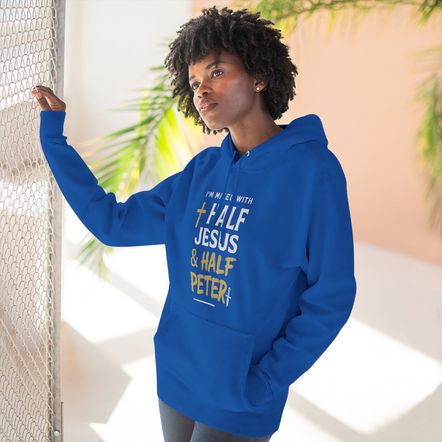Adult hoodie | π€ The Tension and Transformation between Jesus, The Savior, and Peter, the disciple.