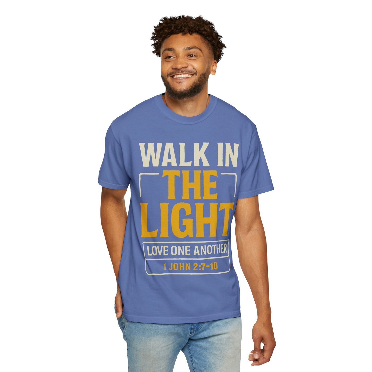 ποΈ Walk In the Light Shirt Verse: 1 John 2:7β10