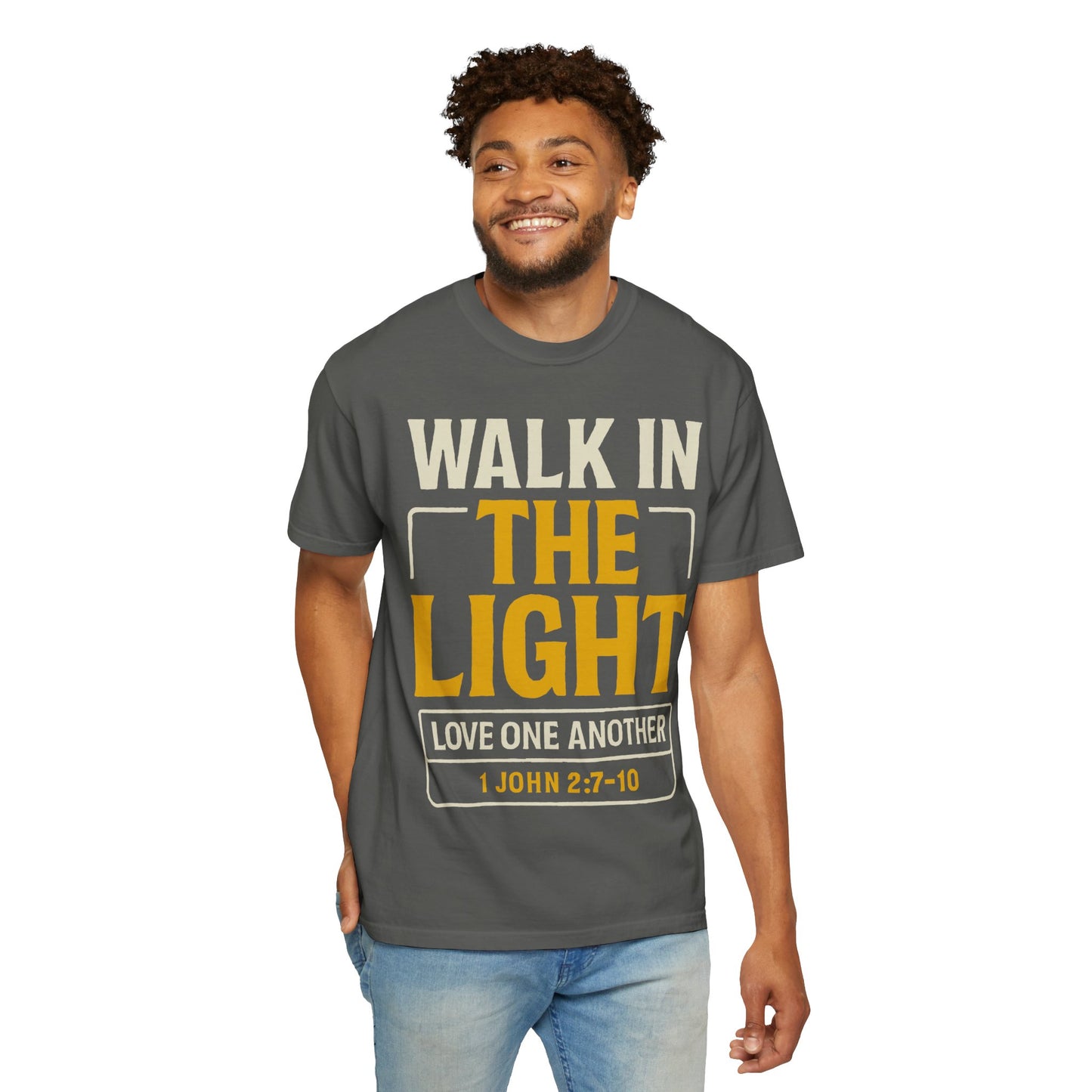 ποΈ Walk In the Light Shirt Verse: 1 John 2:7β10
