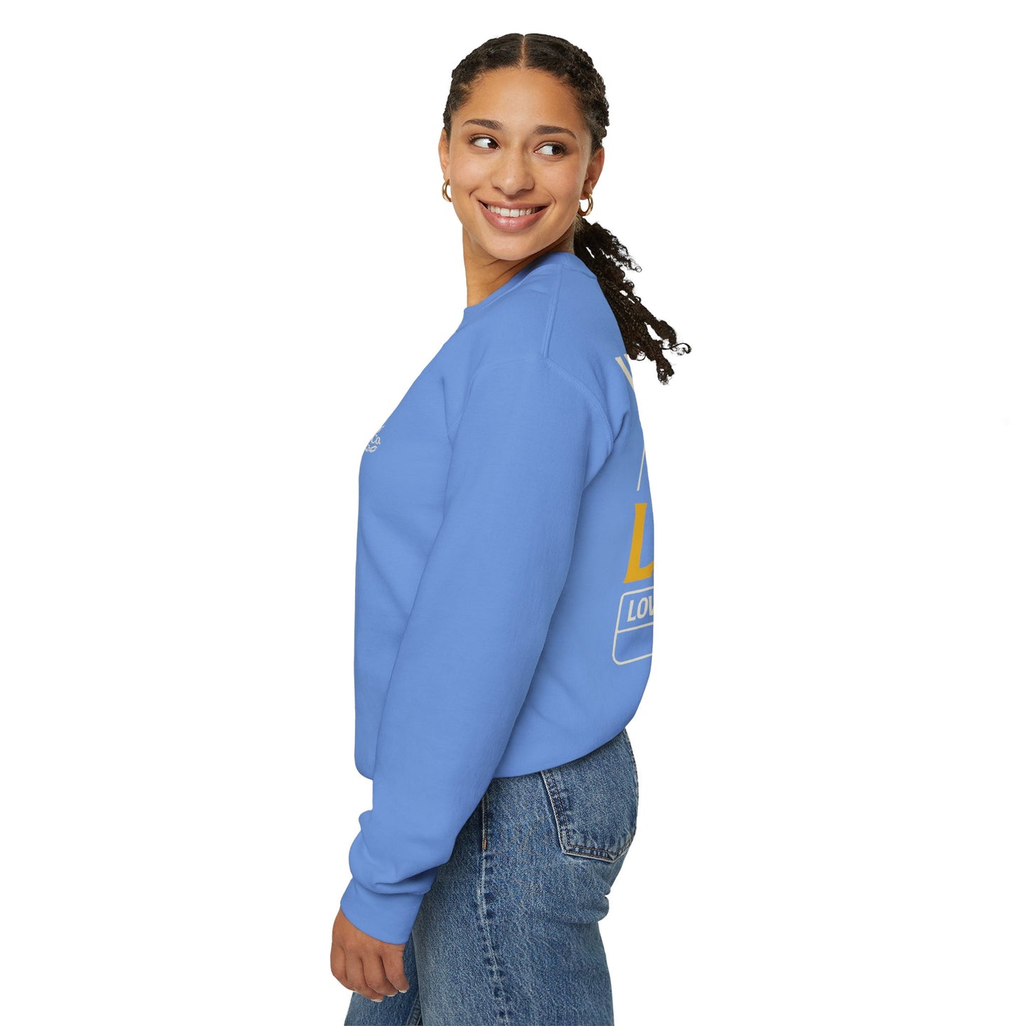 Adult Sweatshirt | WALK IN THE LIGHT -1 JOHN 2:7-10