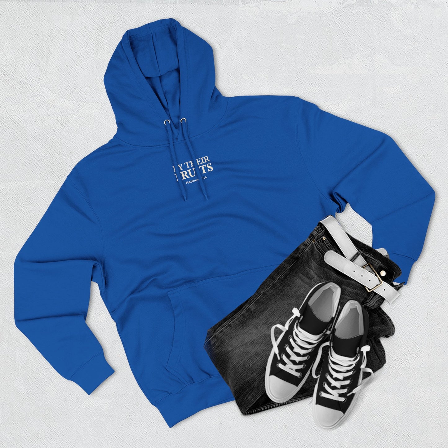 Adult hoodie | π€ By Their Fruits β Matthew 7:18
