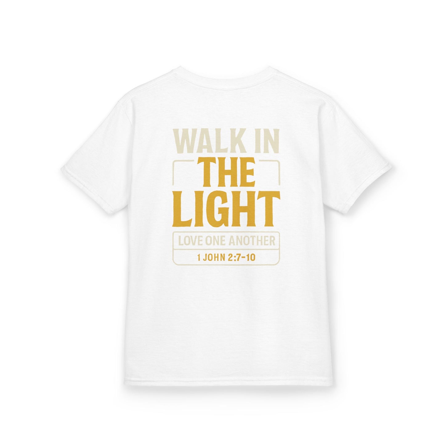 Youth Tee | WALK IN THE LIGHT – 1 John 2:7-10