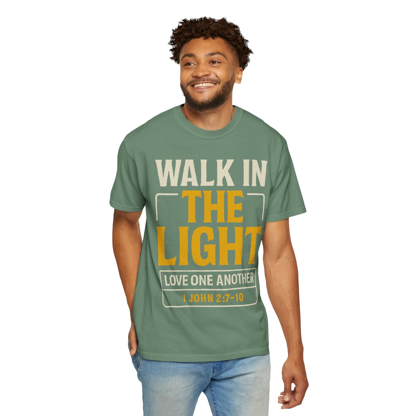 ποΈ Walk In the Light Shirt Verse: 1 John 2:7β10