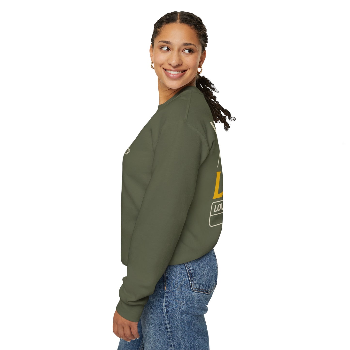 Adult Sweatshirt | WALK IN THE LIGHT -1 JOHN 2:7-10