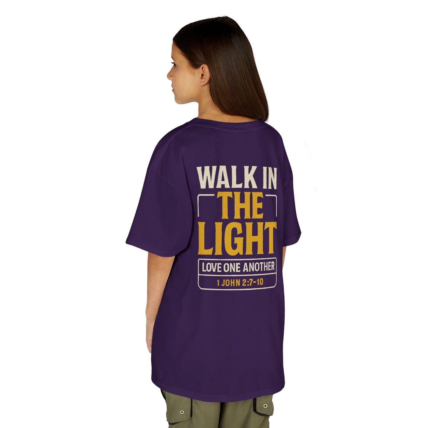 Youth Tee | WALK IN THE LIGHT – 1 John 2:7-10
