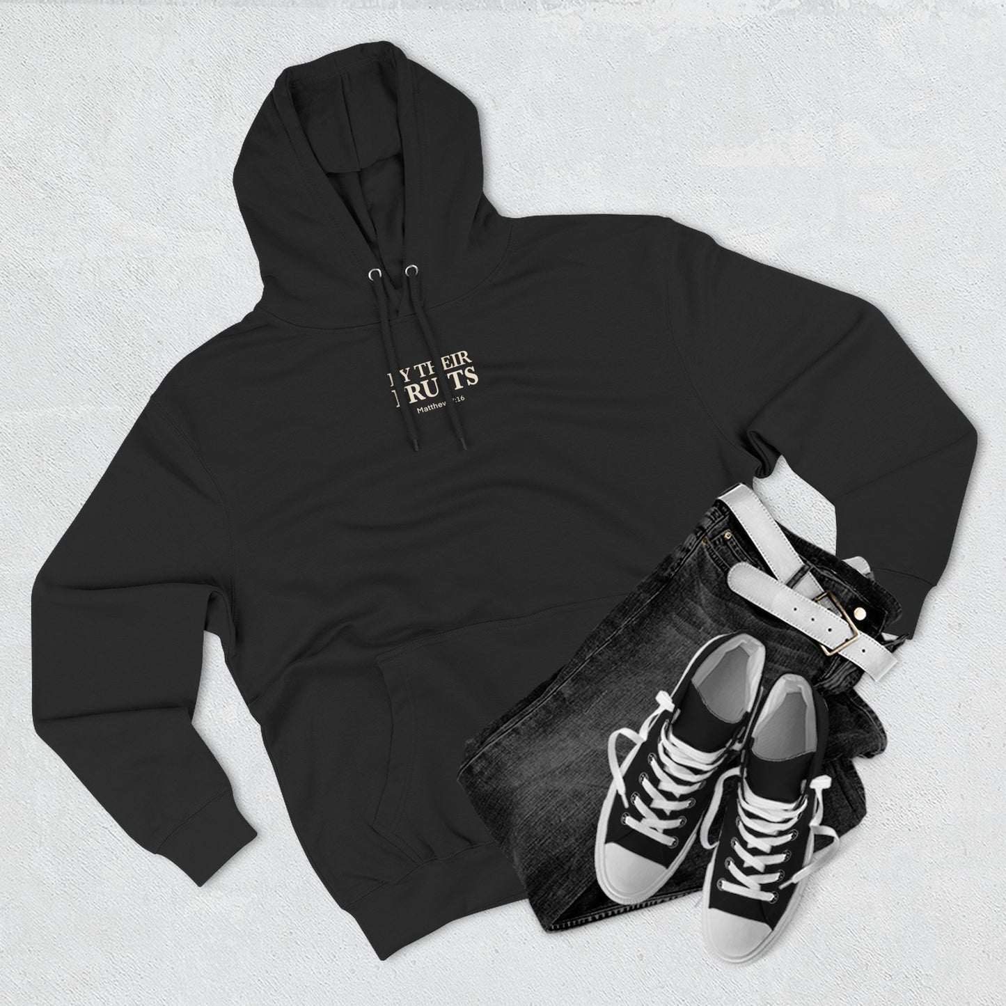 Adult hoodie | π€ By Their Fruits β Matthew 7:18