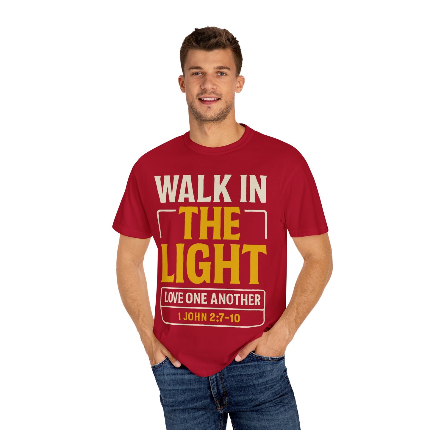 ποΈ Walk In the Light Shirt Verse: 1 John 2:7β10