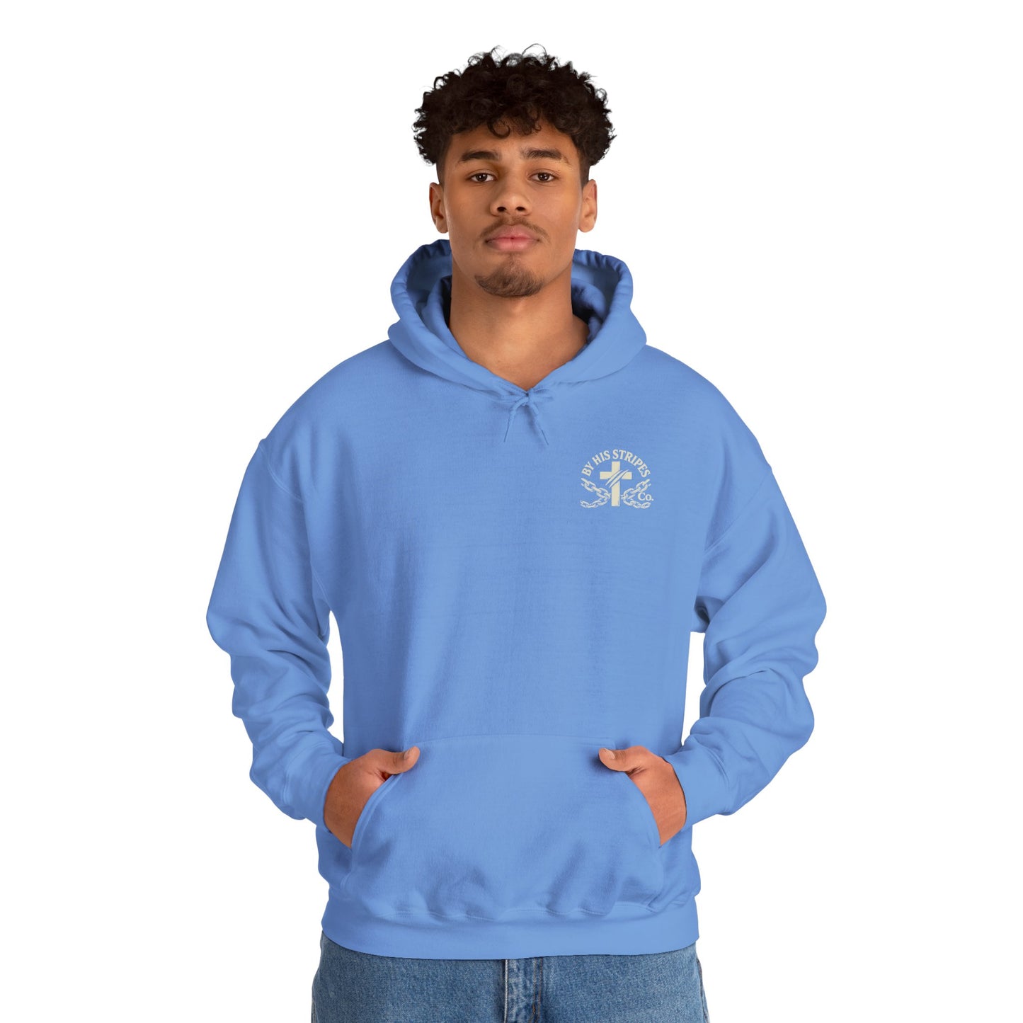 Adult Hoodie | By His Stripes – You Are Healed Hooded Sweatshirt (Isaiah 53:5)