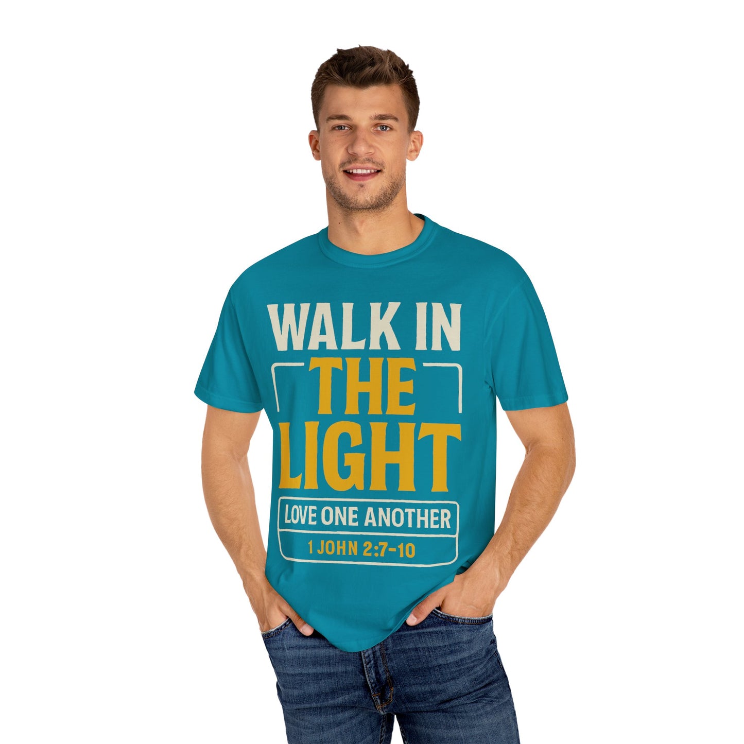 ποΈ Walk In the Light Shirt Verse: 1 John 2:7β10