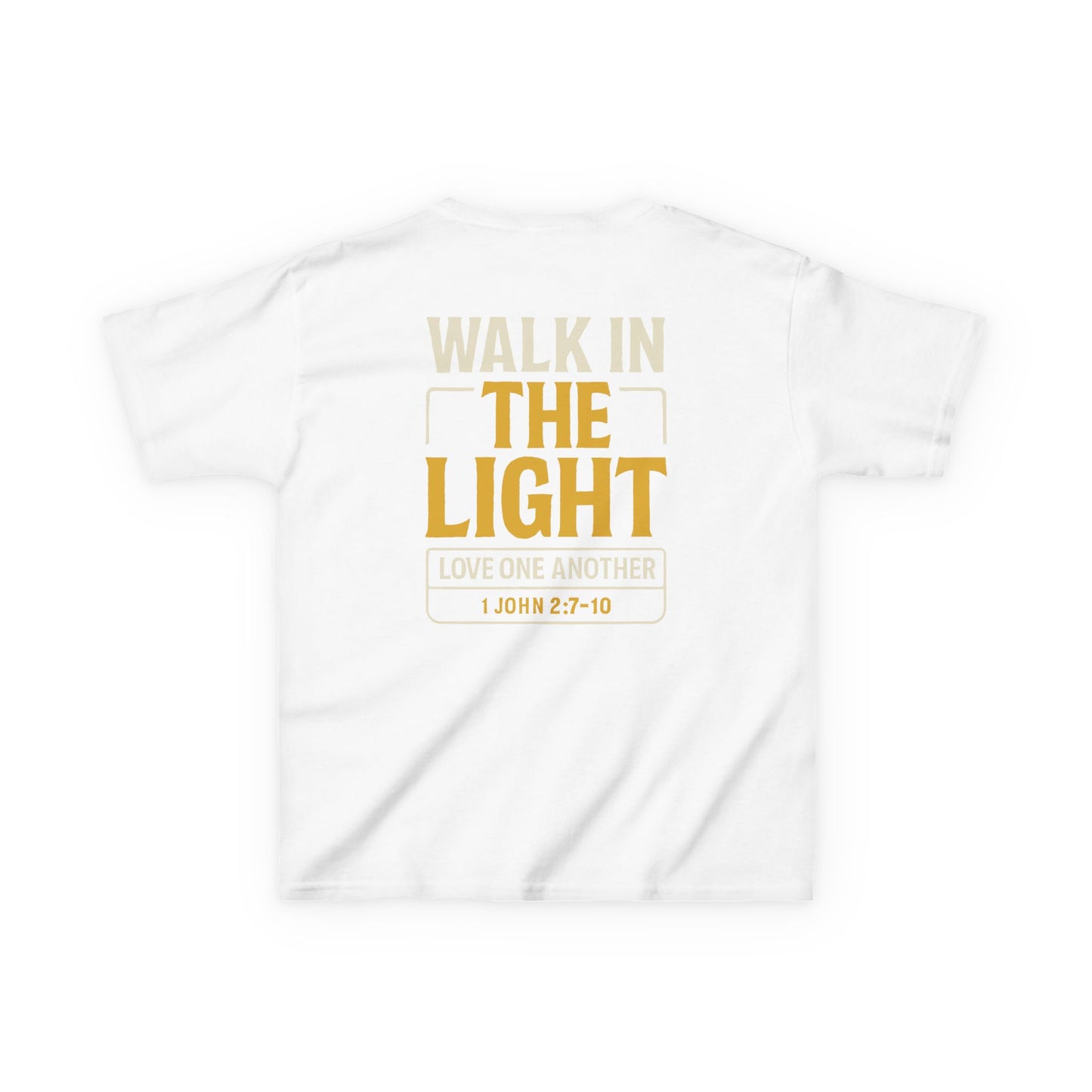 Youth Tee | WALK IN THE LIGHT – 1 John 2:7-10