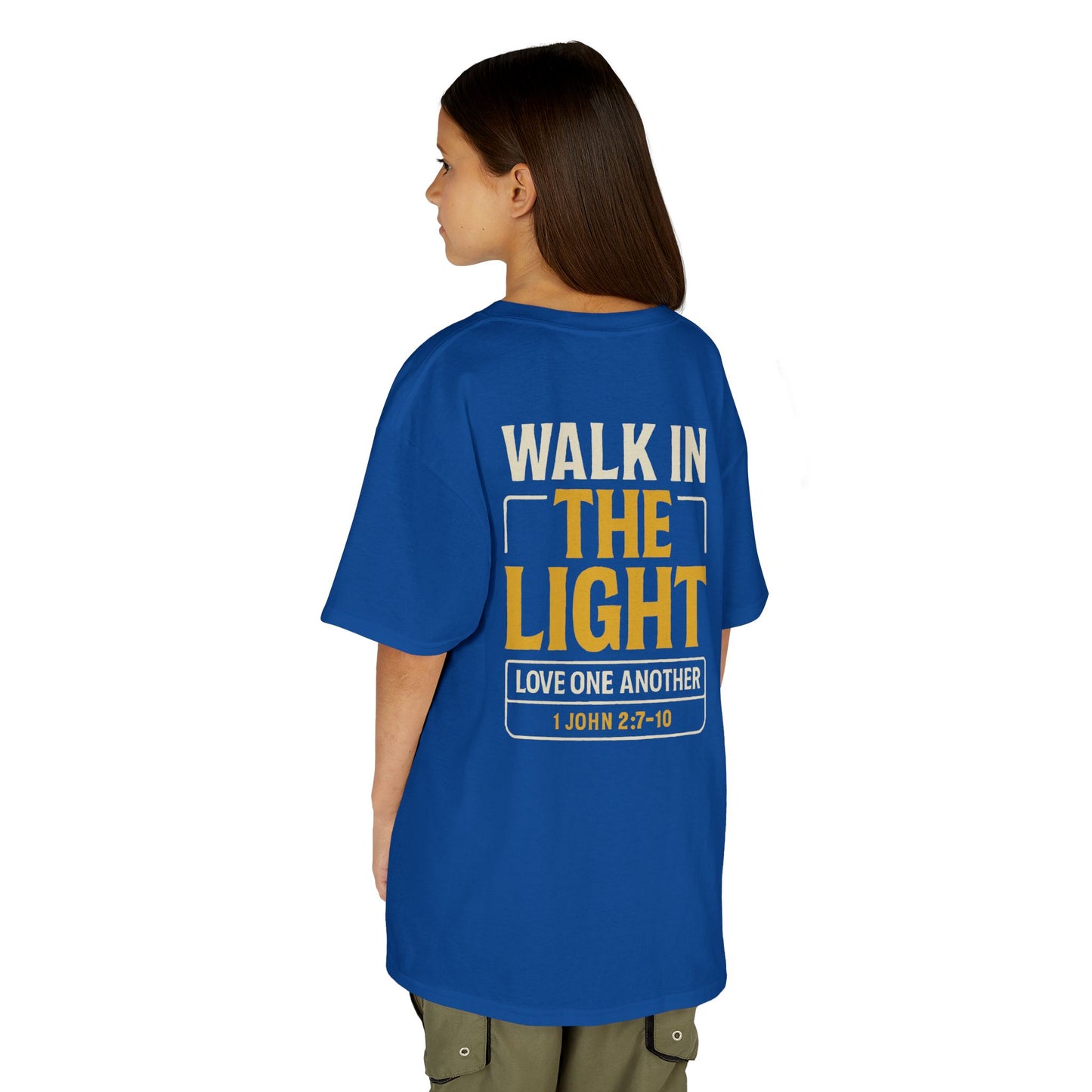 Youth Tee | WALK IN THE LIGHT – 1 John 2:7-10
