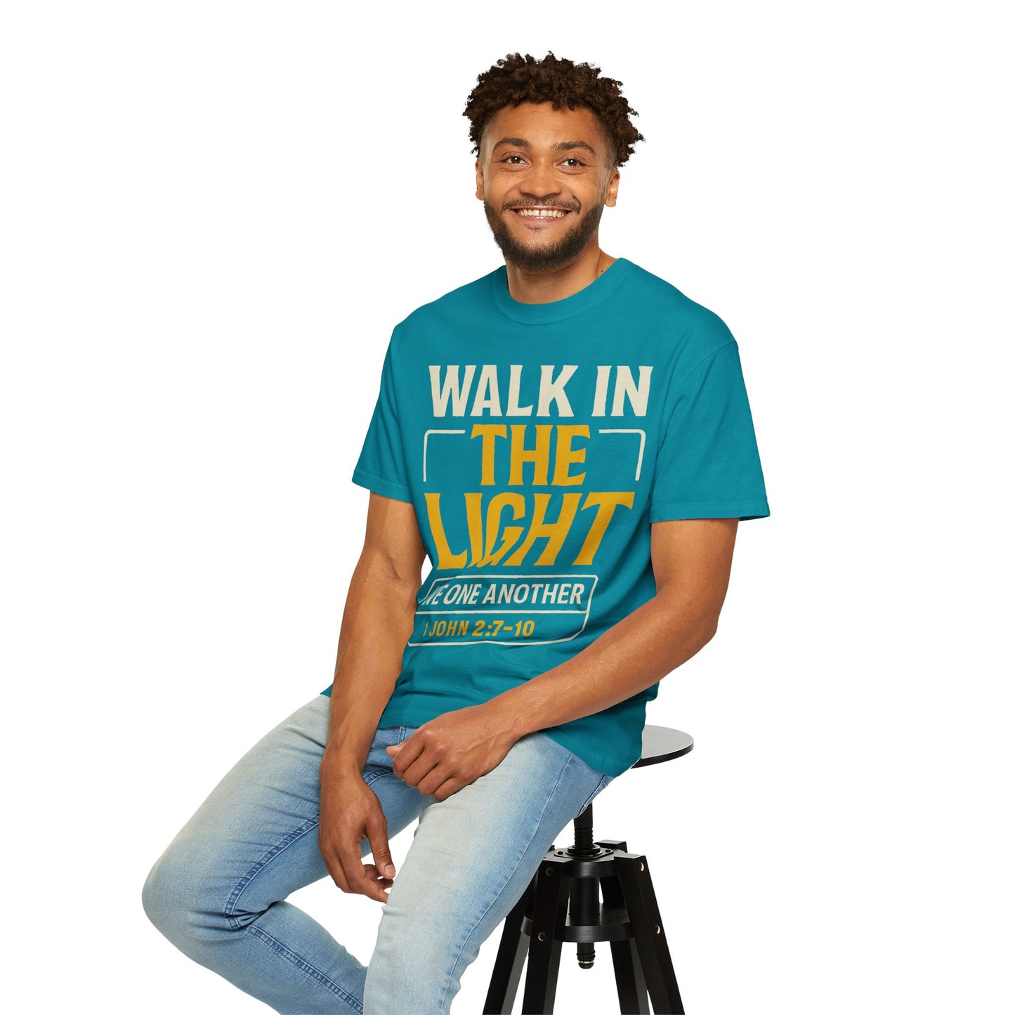 ποΈ Walk In the Light Shirt Verse: 1 John 2:7β10