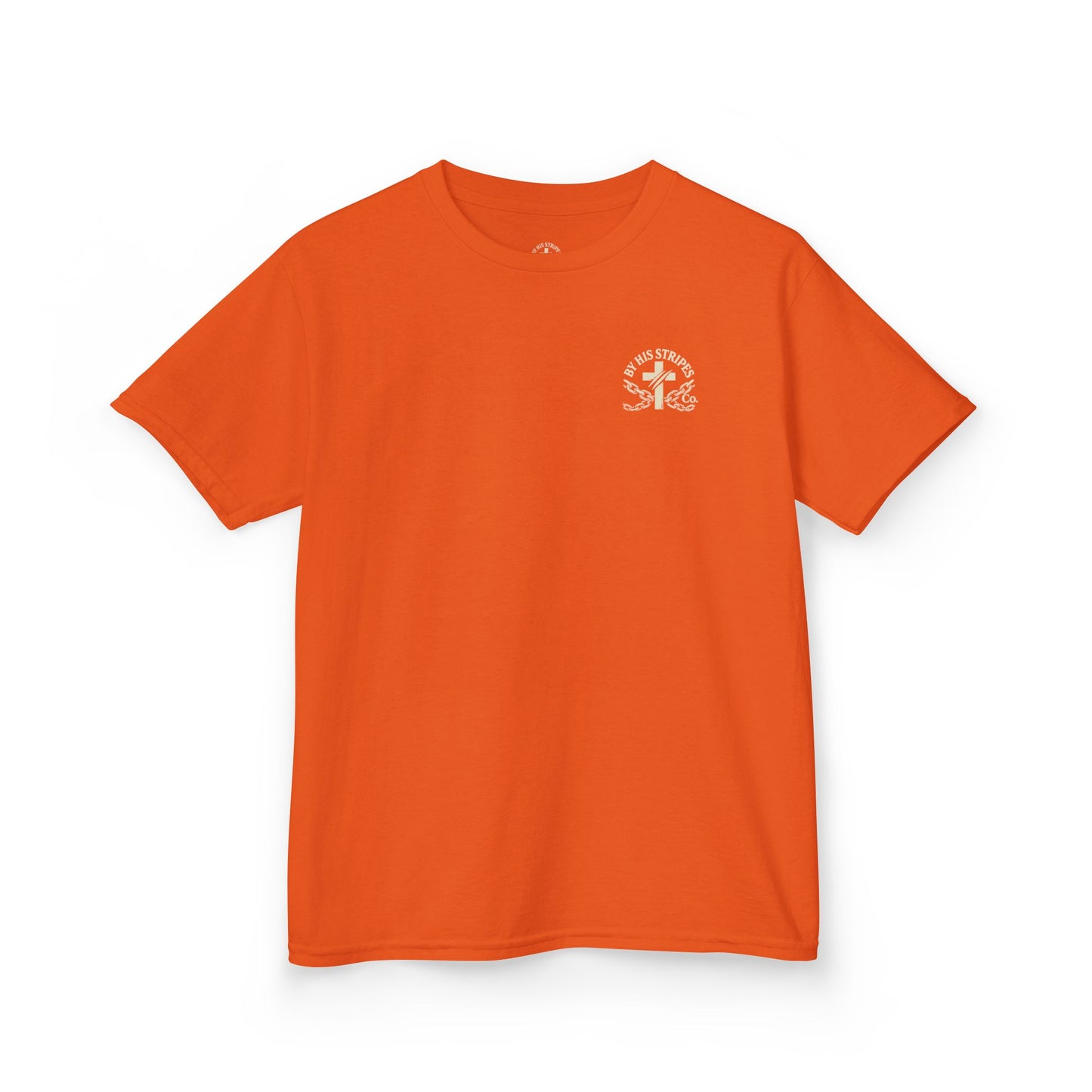 Youth Tee | By His stripes, we are healed.” — Isaiah 53:5