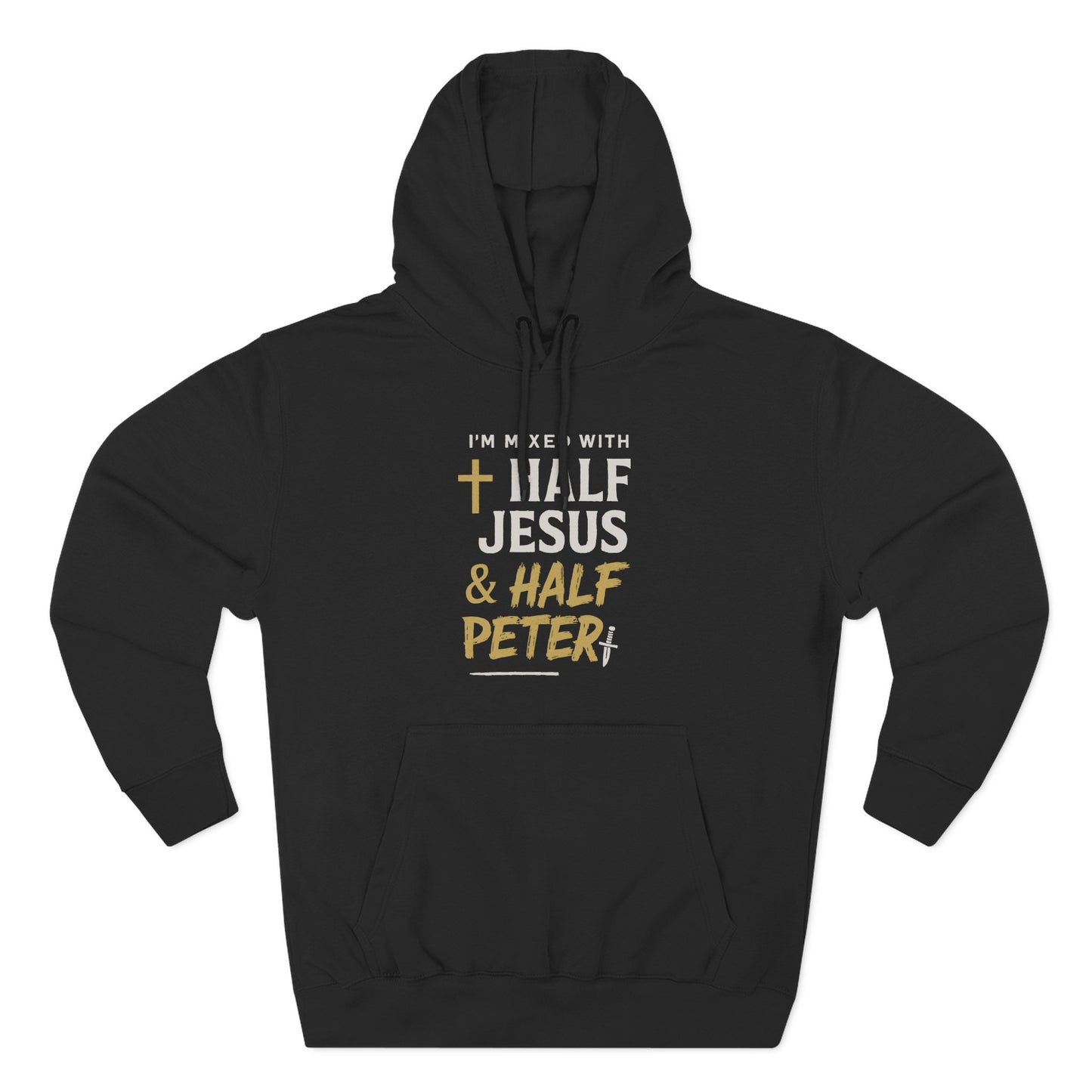 Adult hoodie | 🖤 The Tension and Transformation between Jesus, The Savior,  and Peter, the disciple.