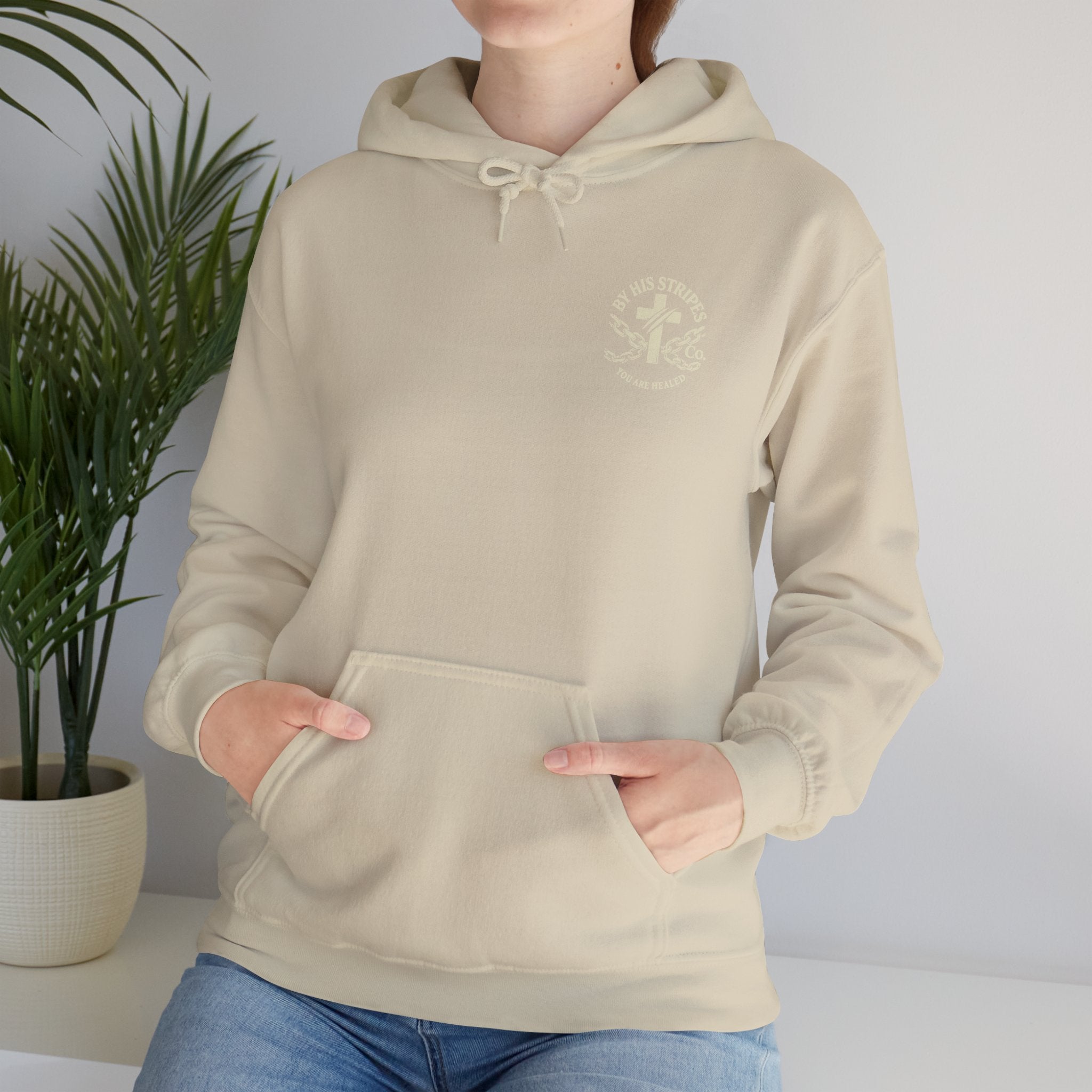Adult Hoodie — "Walk in the Light" Christian Pullover (1 John 2:7–10)