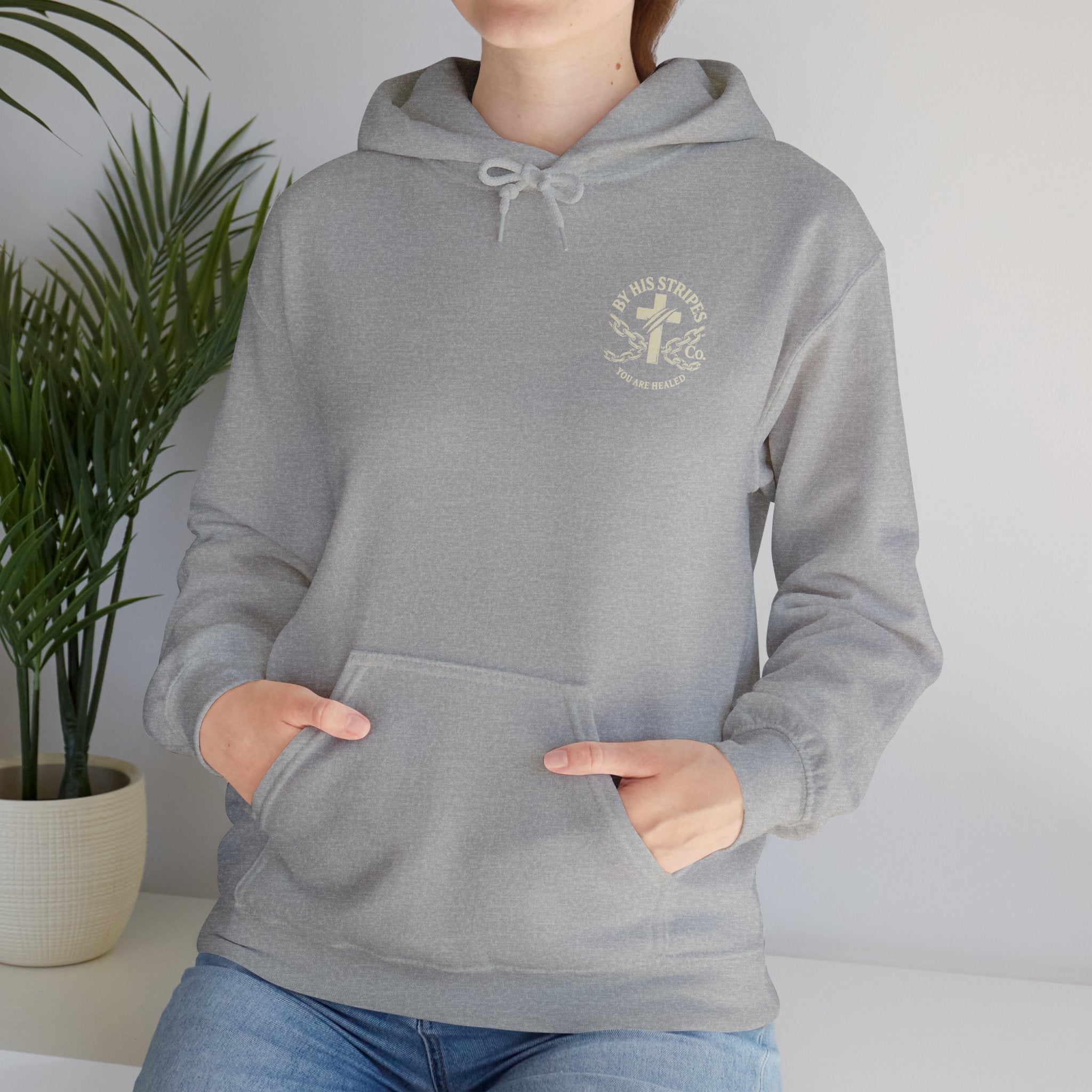 Adult Hoodie — "Walk in the Light" Christian Pullover (1 John 2:7–10)