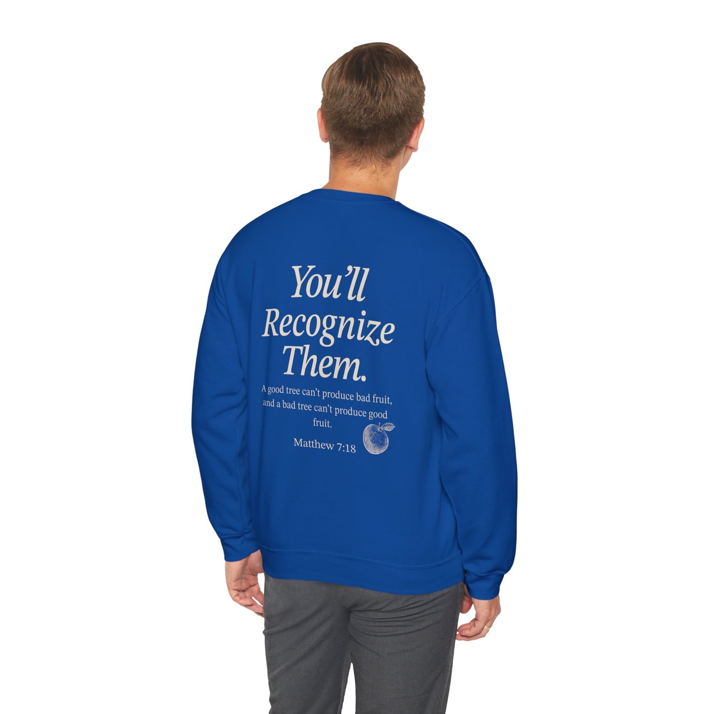 Adult Sweatshirt | By Their Fruits
