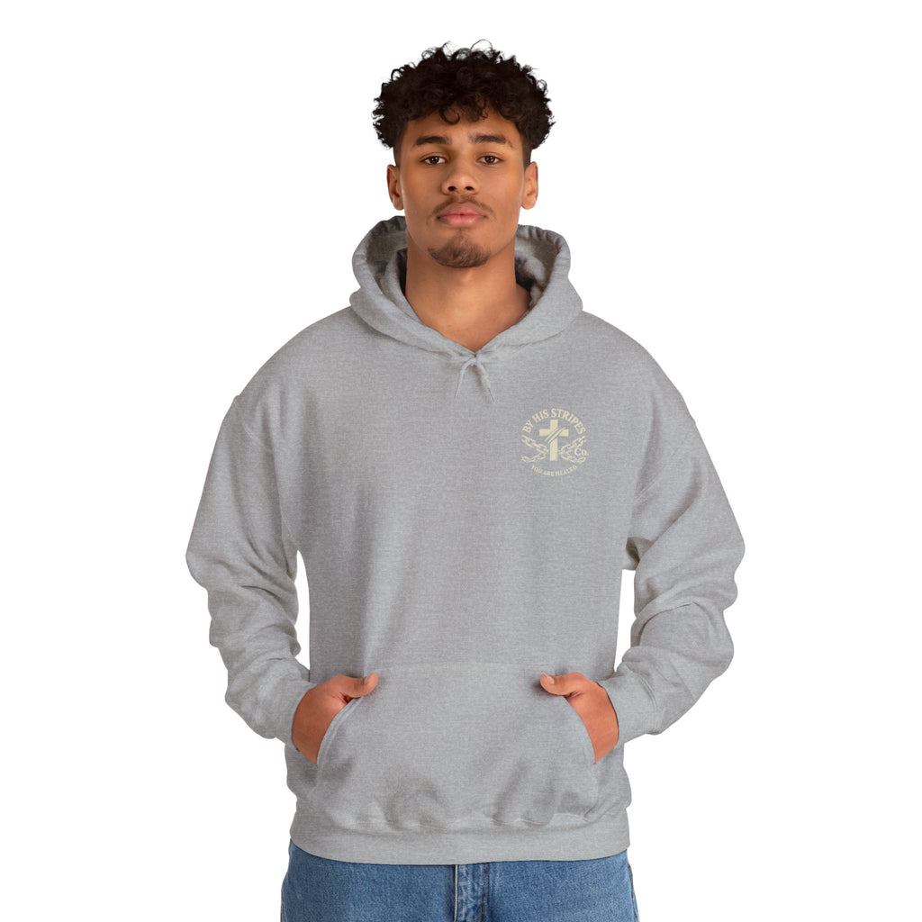 Adult Hoodie — "Walk in the Light" Christian Pullover (1 John 2:7–10)