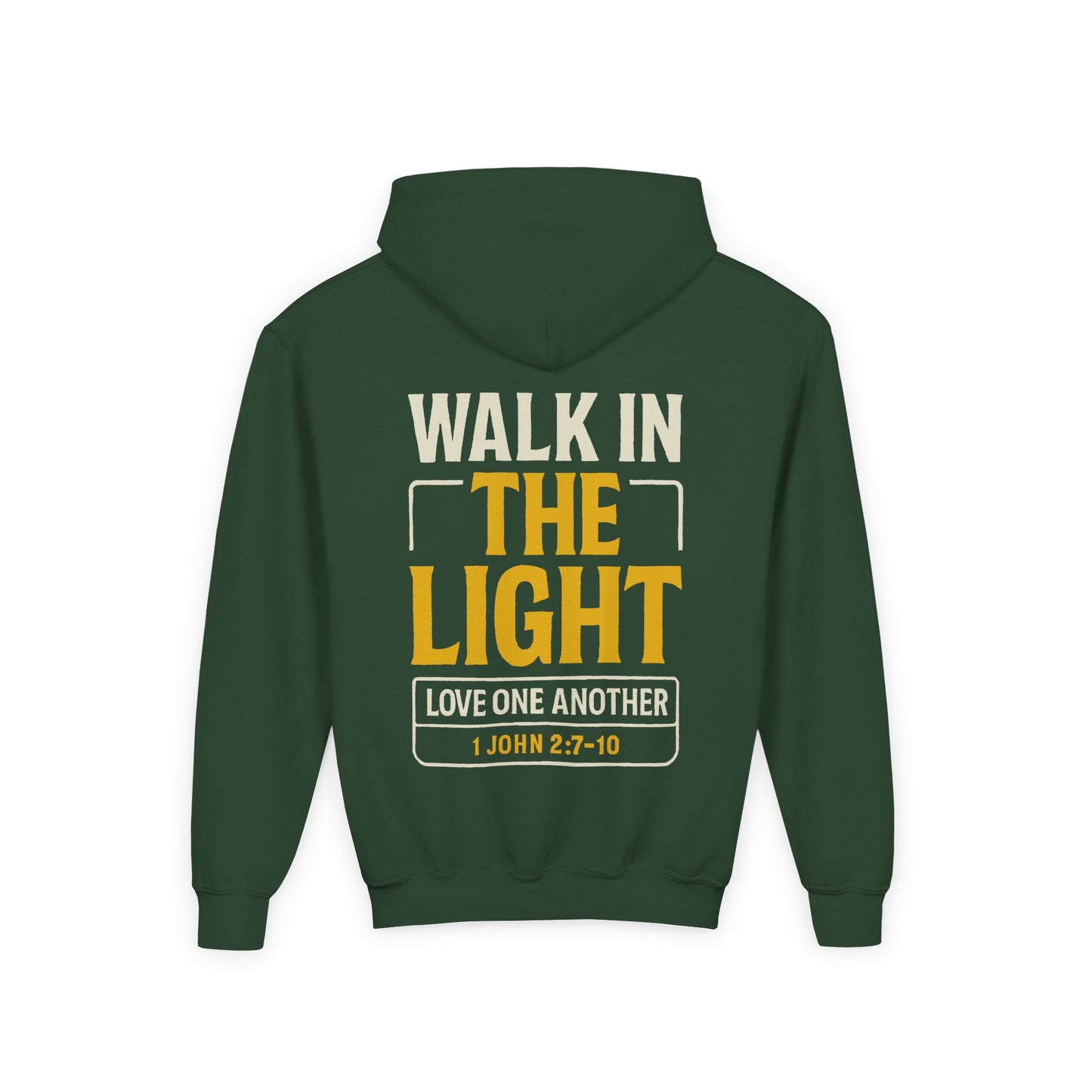 Youth Hoodie - Walk in the Light
