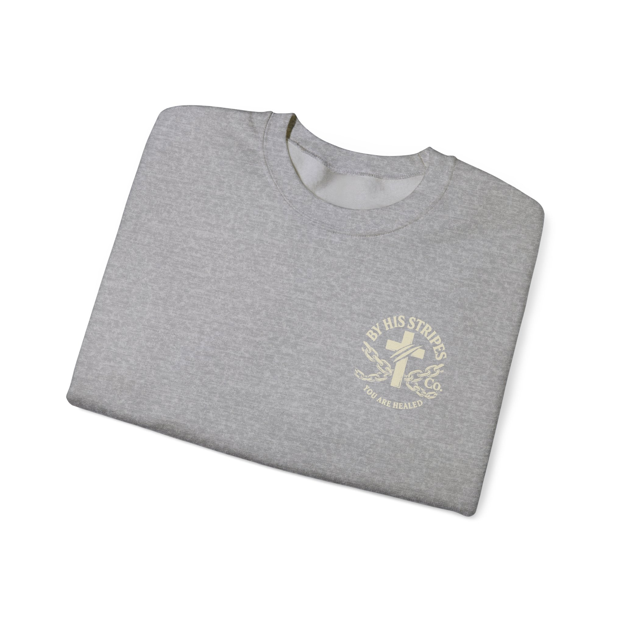 Walk in the Light Sweatshirt — Christian Faith Crewneck (1 John 2:7-10)