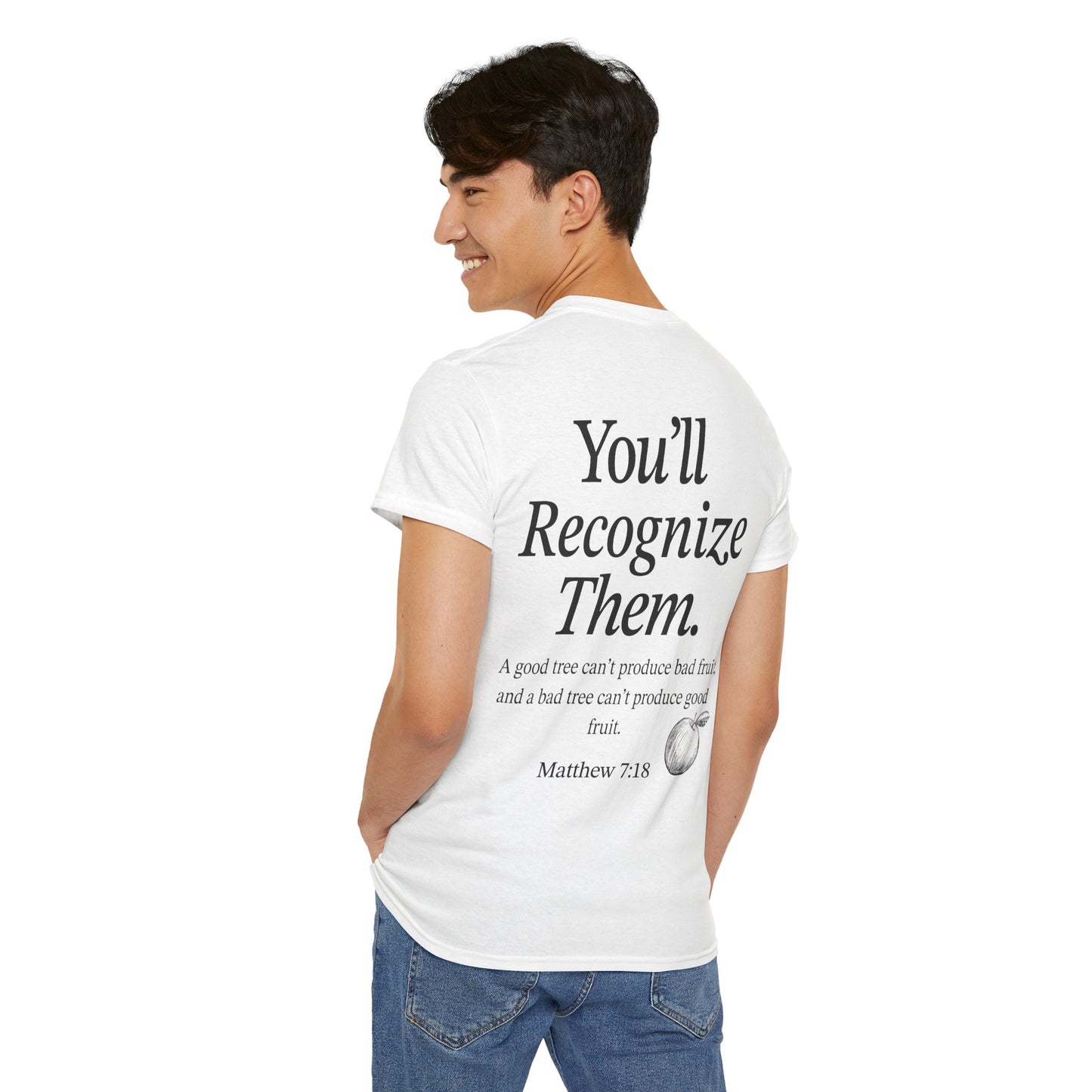 Adult Tee | By Their Fruits – Matthew 7:18