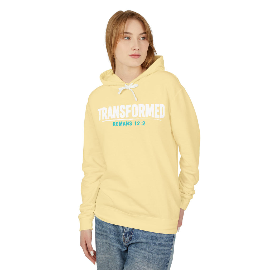 Transformed Romans 12:2 Hoodie — Do Not Conform Christian Pullover