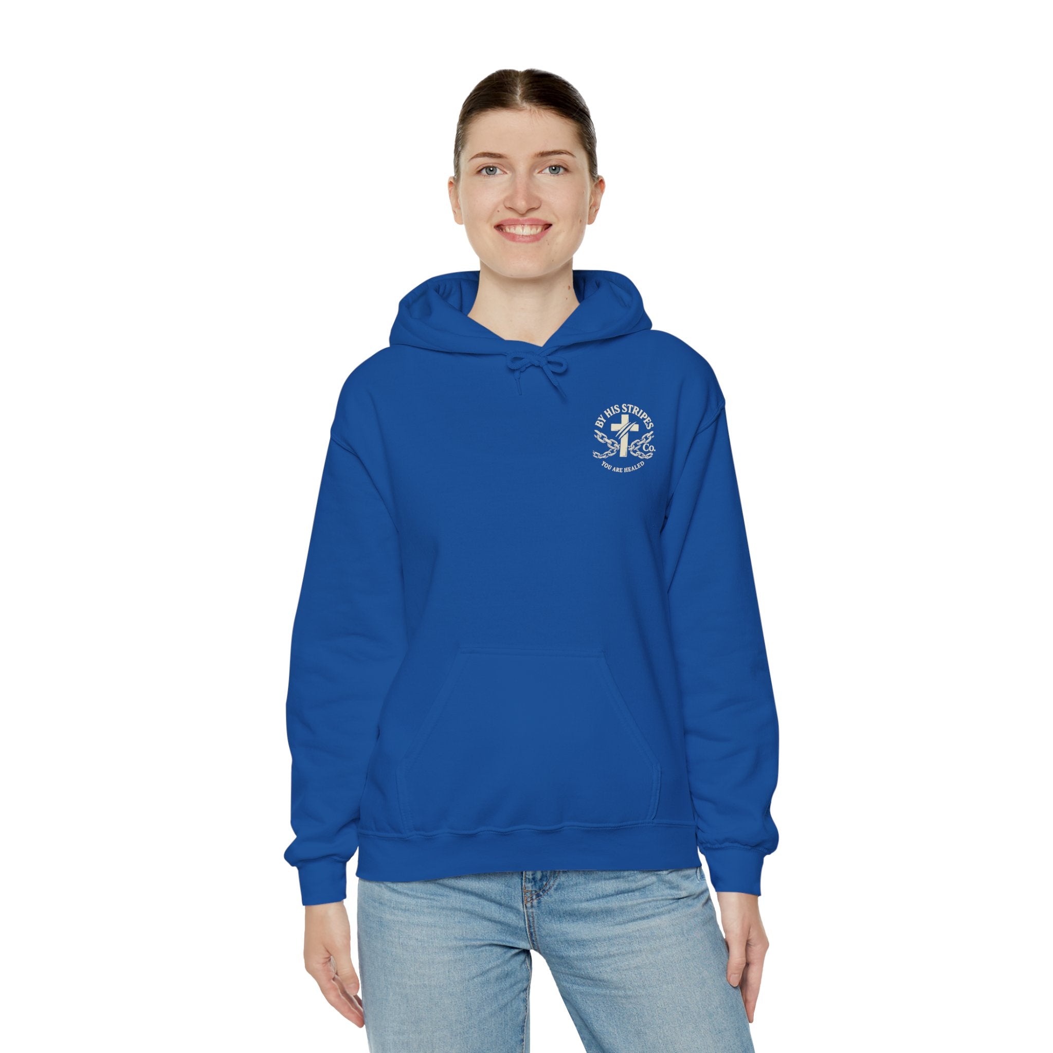 Adult Hoodie — "Walk in the Light" Christian Pullover (1 John 2:7–10)