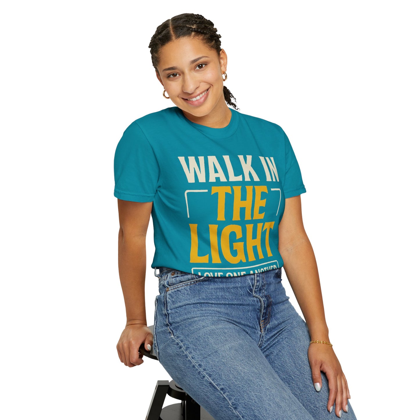 🕊️ Walk In the Light Shirt  Verse: 1 John 2:7–10