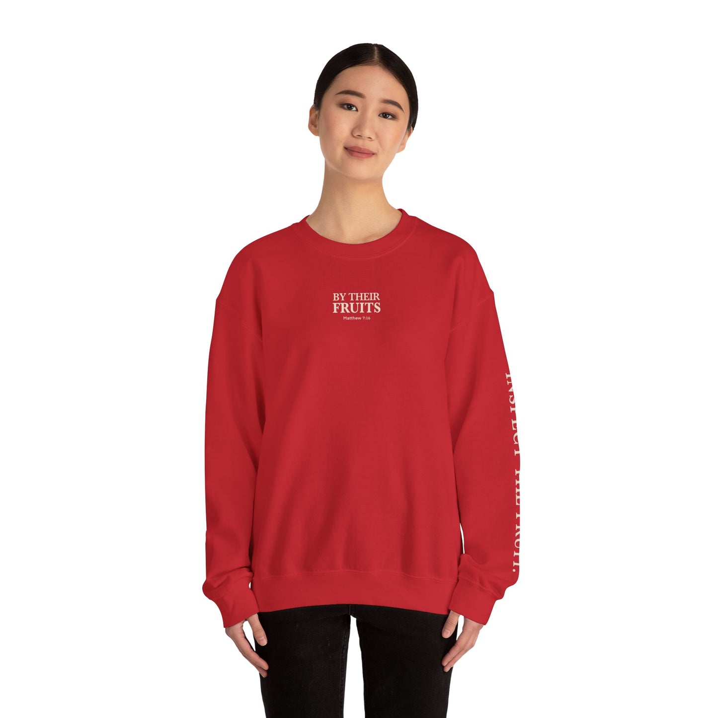 Adult Sweatshirt | By Their Fruits