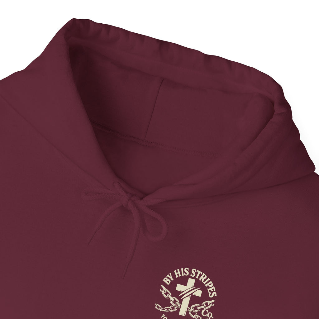 Adult Hoodie — "Walk in the Light" Christian Pullover (1 John 2:7–10)