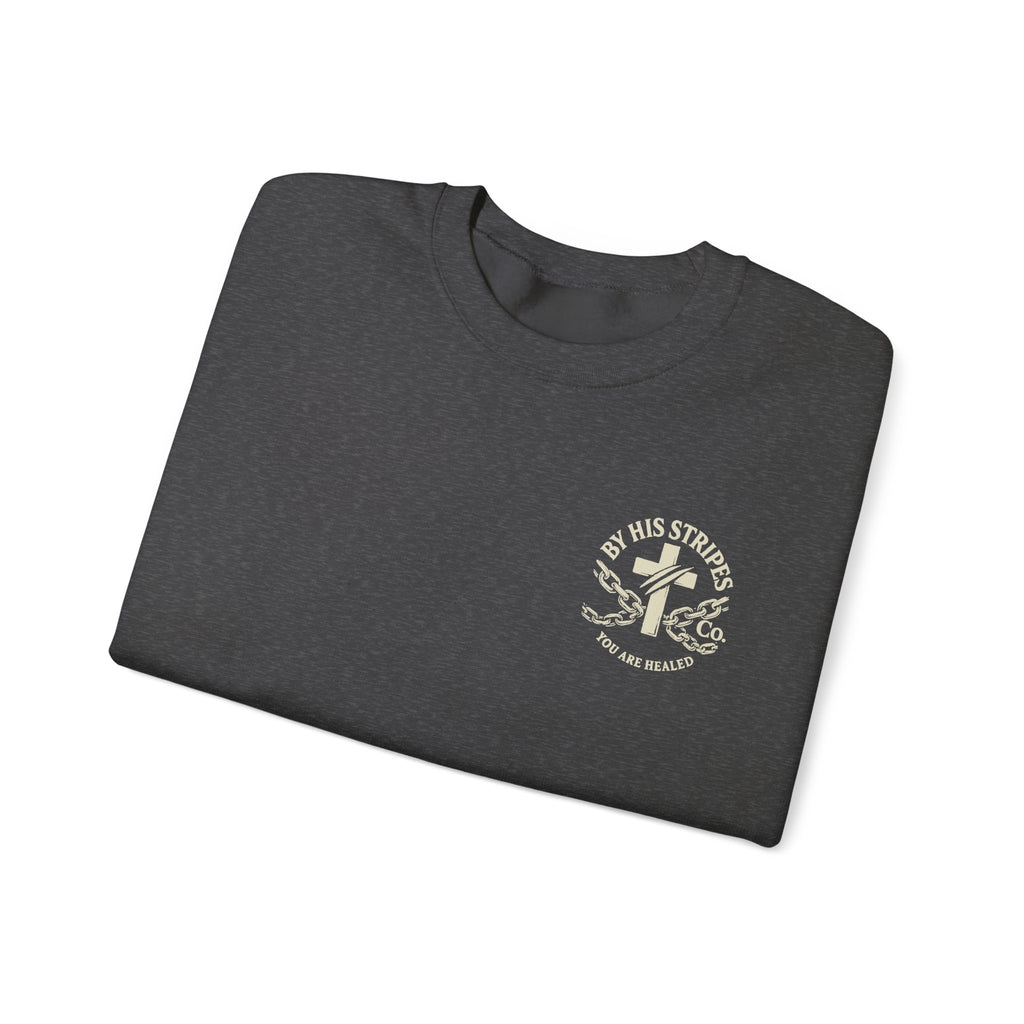 Walk in the Light Sweatshirt — Christian Faith Crewneck (1 John 2:7-10)