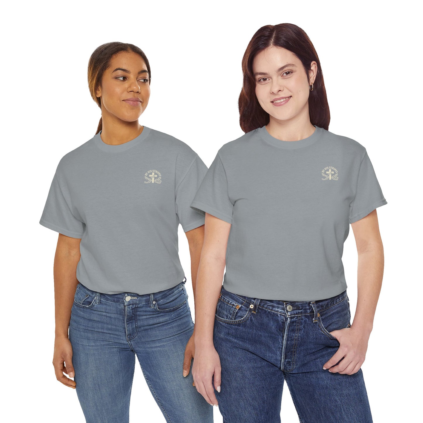 Adult Tee | By His Stripes – You Are Healed Tee (Isaiah 53:5)
