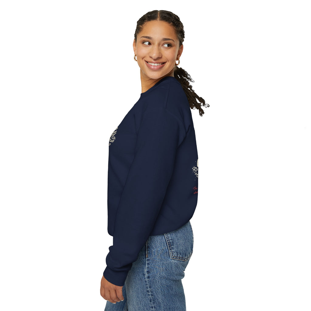 Obey God Not Men Sweatshirt — Christian Faith Crewneck with Acts 5:29 Scripture Design