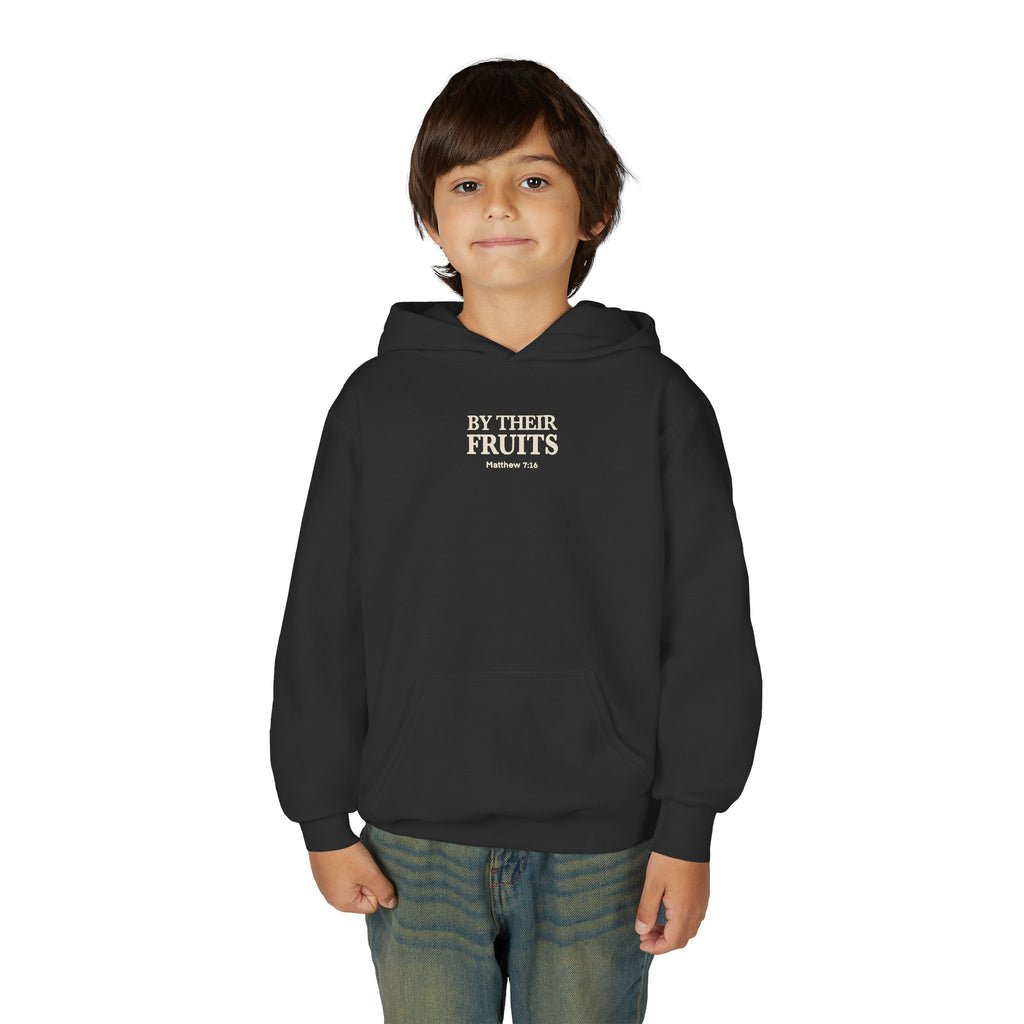 Youth Hoodie – "By Their Fruit" Matthew 7:16-20