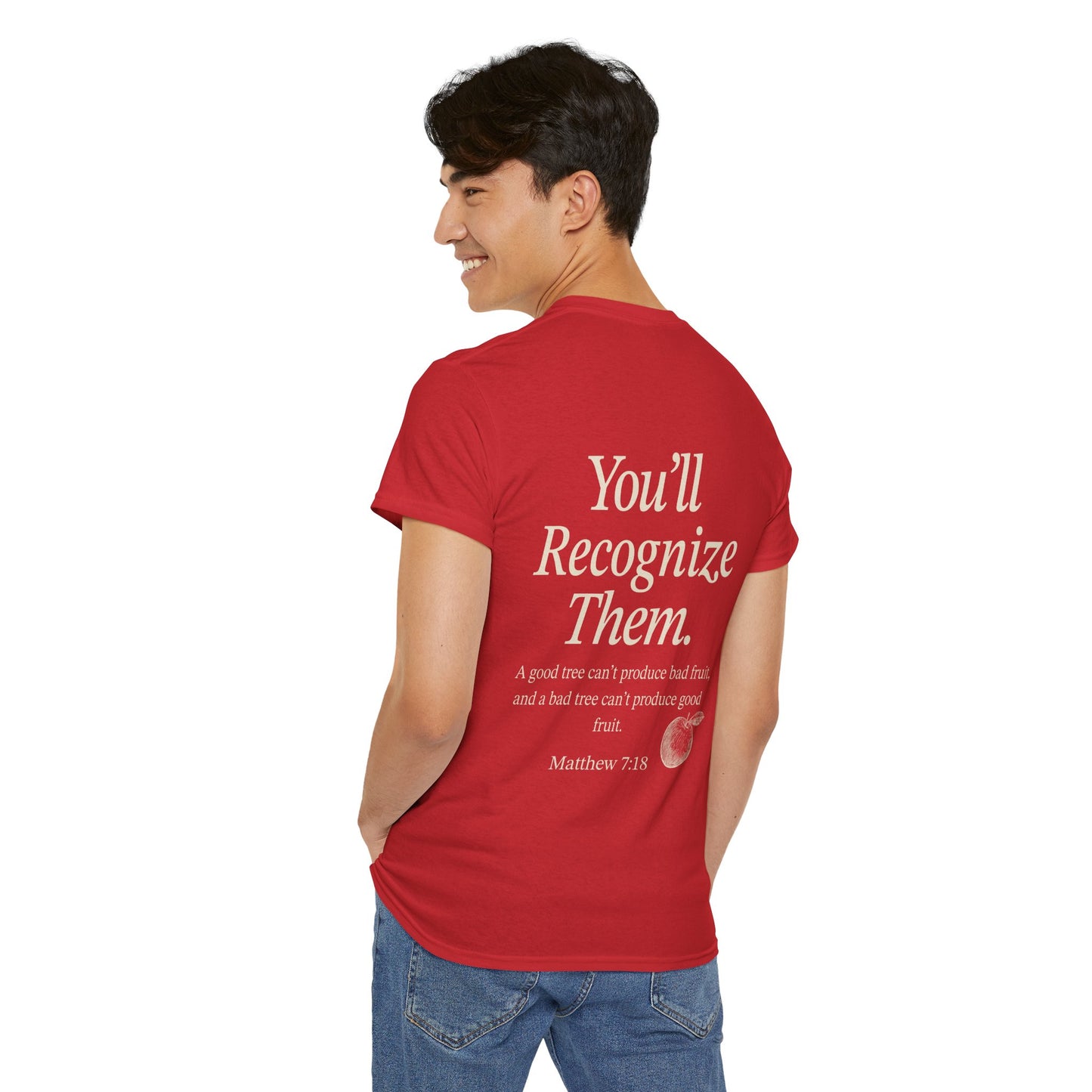 Adult Tee | By Their Fruits – Matthew 7:18