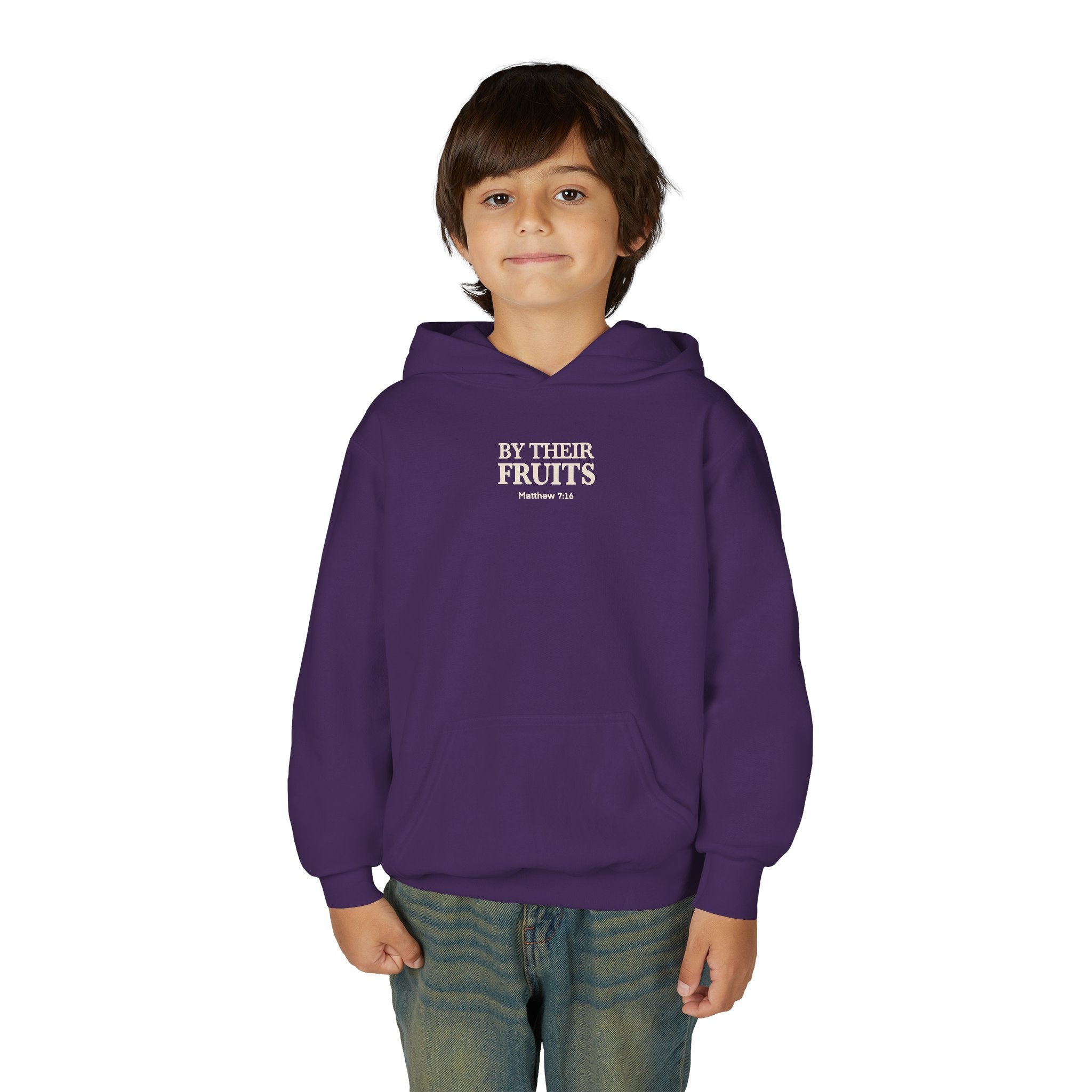 Youth Hoodie – "By Their Fruit" Matthew 7:16-20