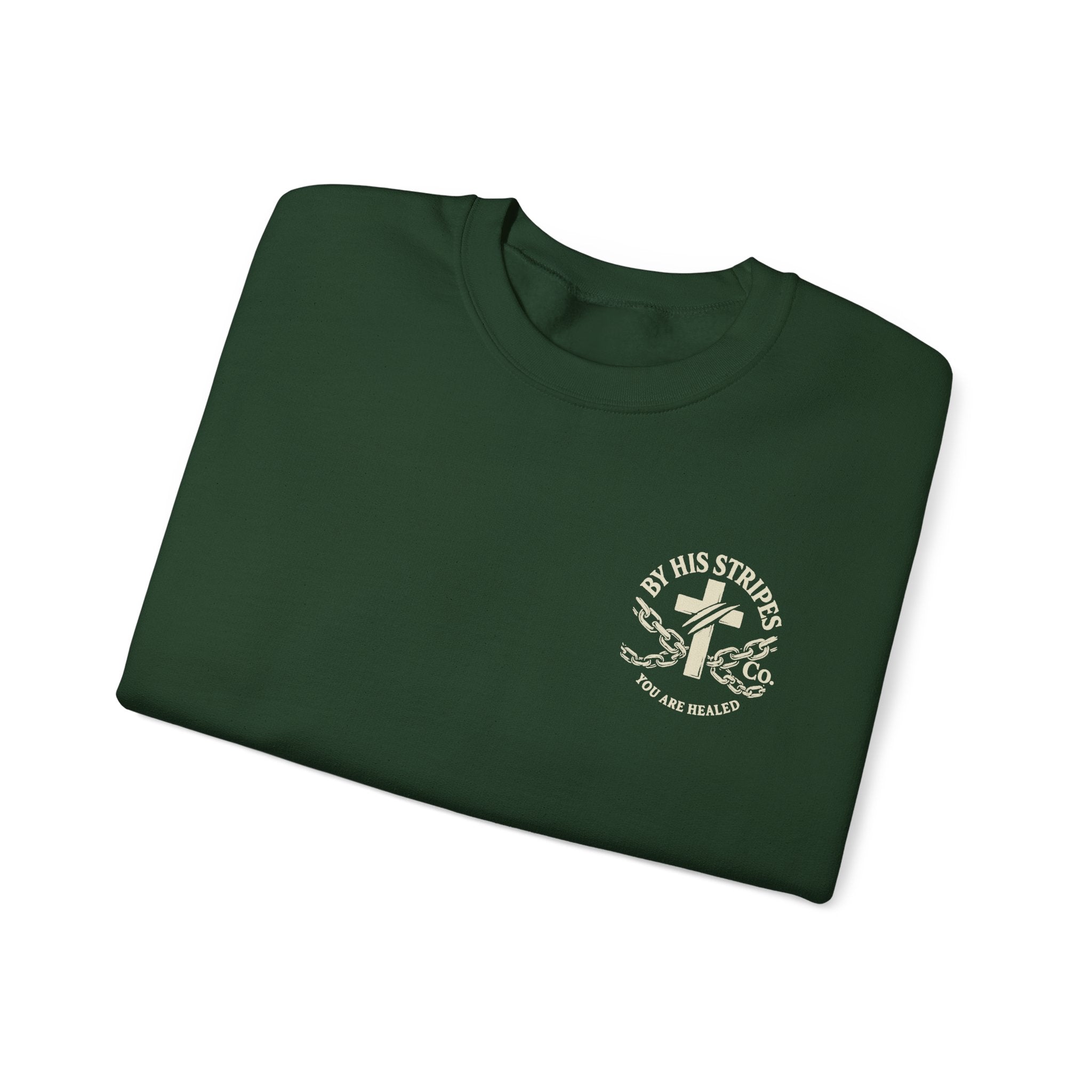 Walk in the Light Sweatshirt — Christian Faith Crewneck (1 John 2:7-10)