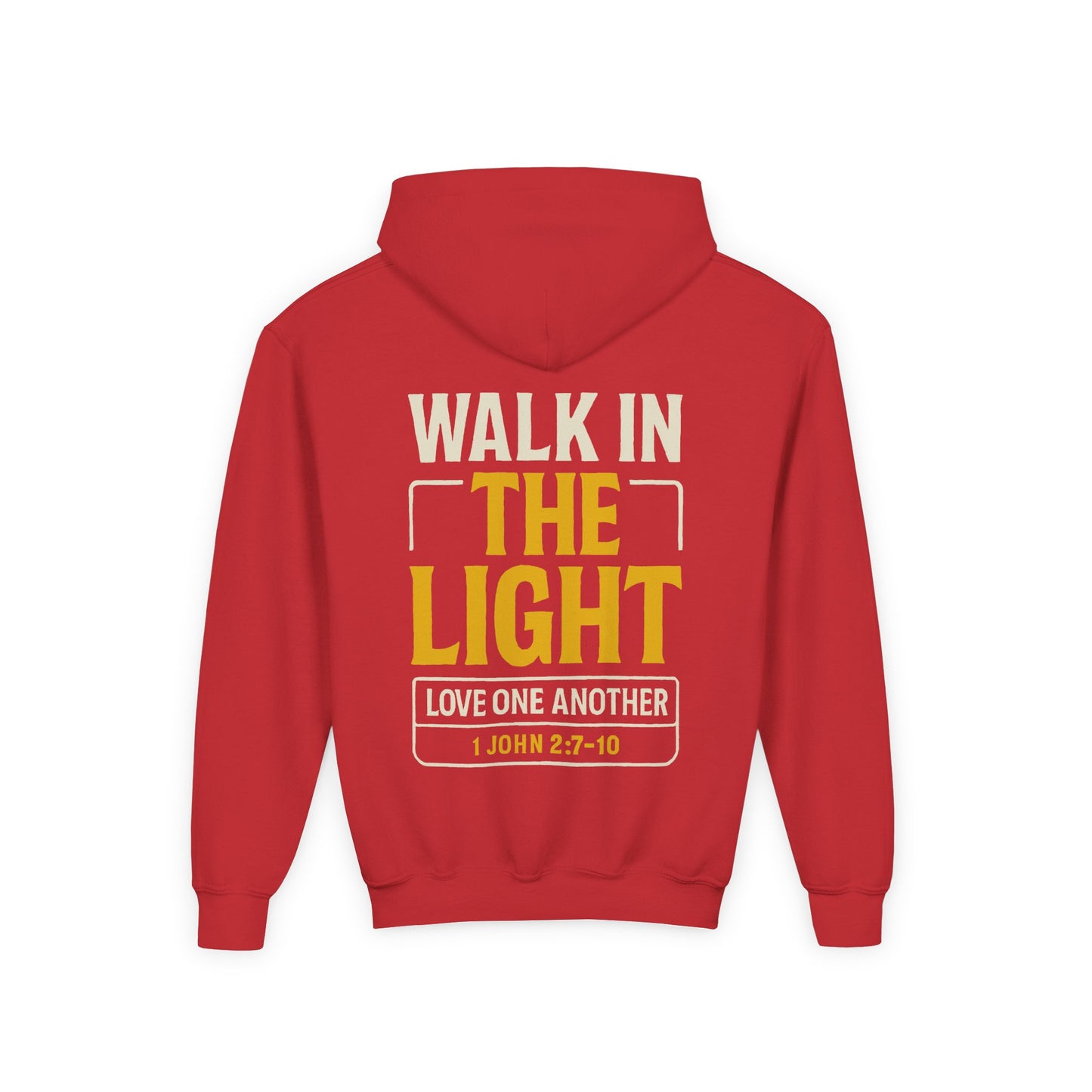 Youth Hoodie - Walk in the Light