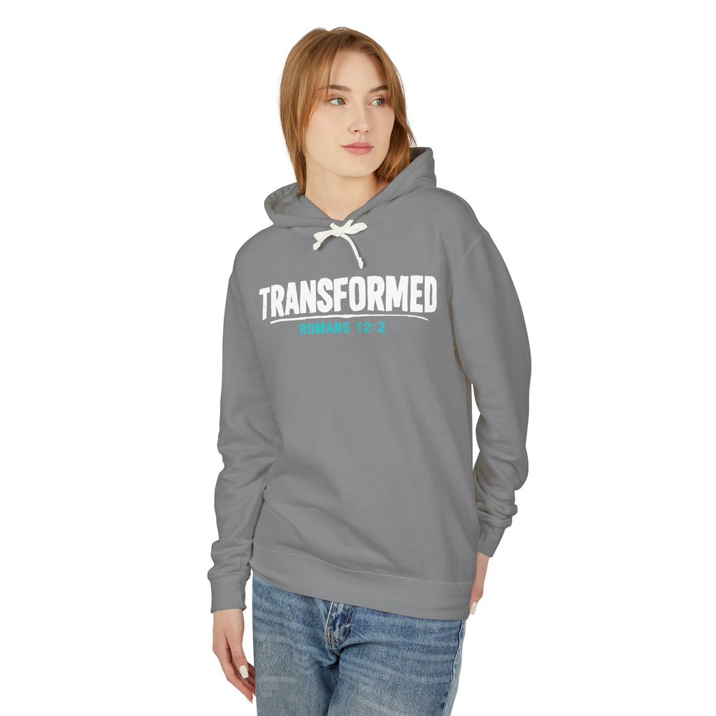 Transformed Romans 12:2 Hoodie — Do Not Conform Christian Pullover