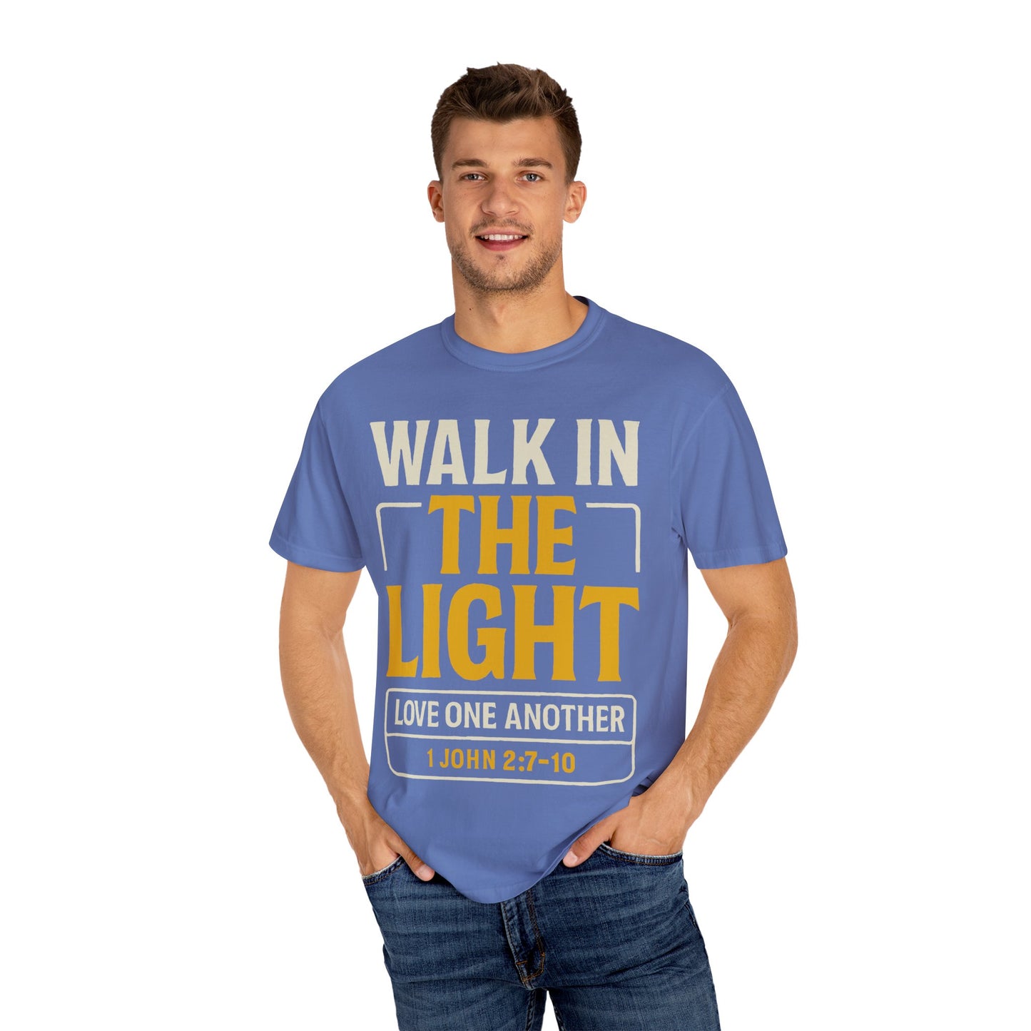 🕊️ Walk In the Light Shirt  Verse: 1 John 2:7–10
