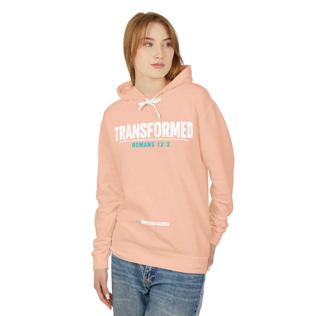 Transformed Romans 12:2 Hoodie — Do Not Conform Christian Pullover