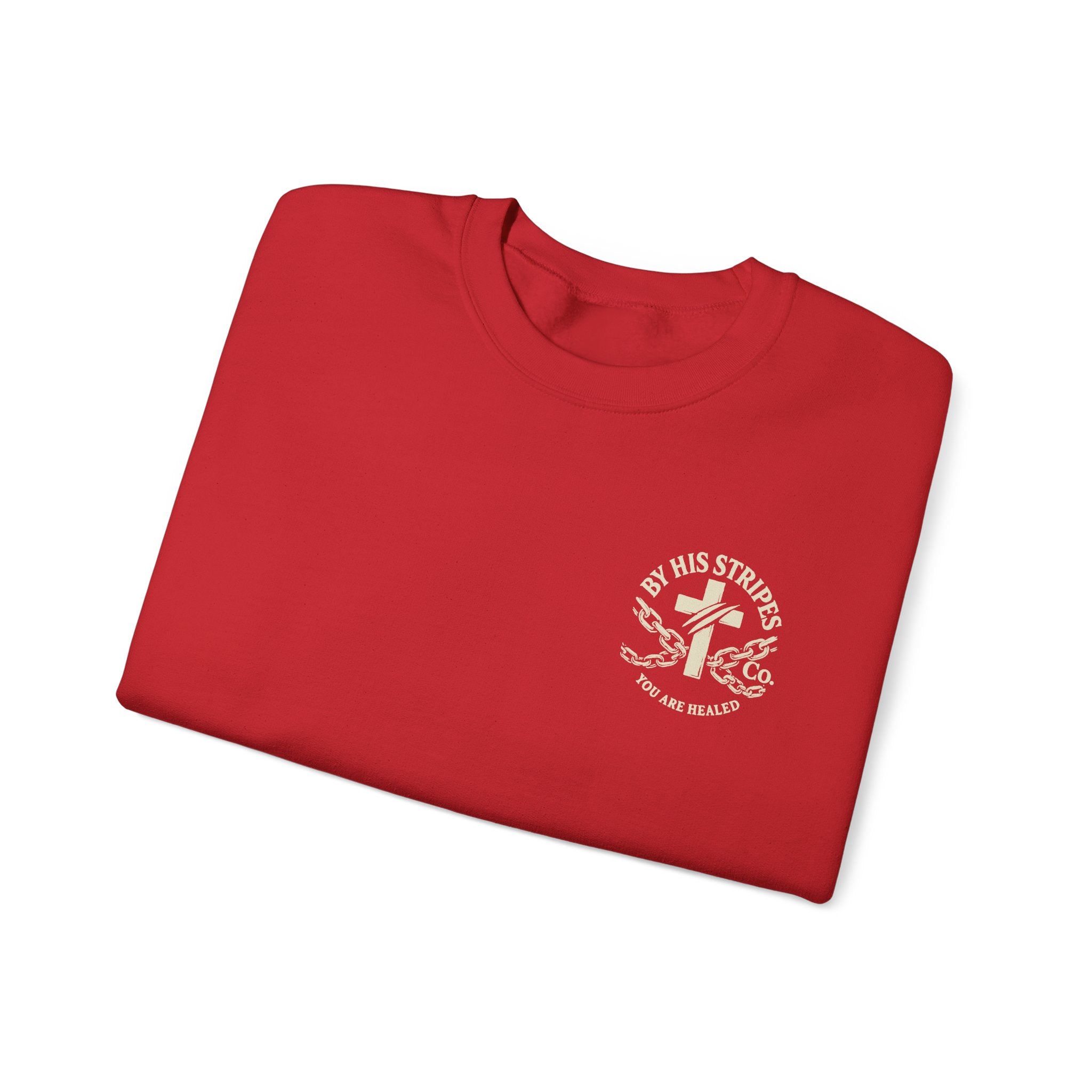 Walk in the Light Sweatshirt — Christian Faith Crewneck (1 John 2:7-10)