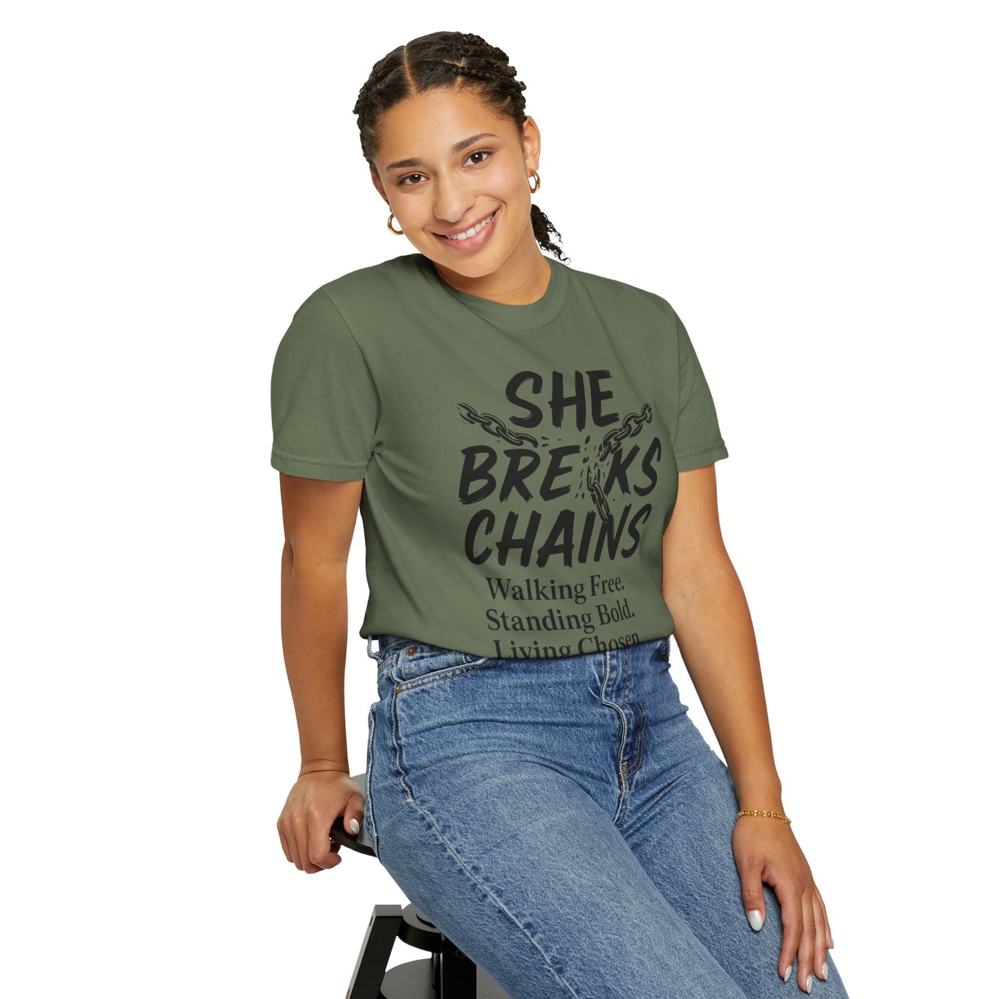 Empowering Unisex T-Shirt - Inspirational Quotes for Faith and Strength, Christian Apparel, Motivational Gift, Casual Wear, Spiritual [...]