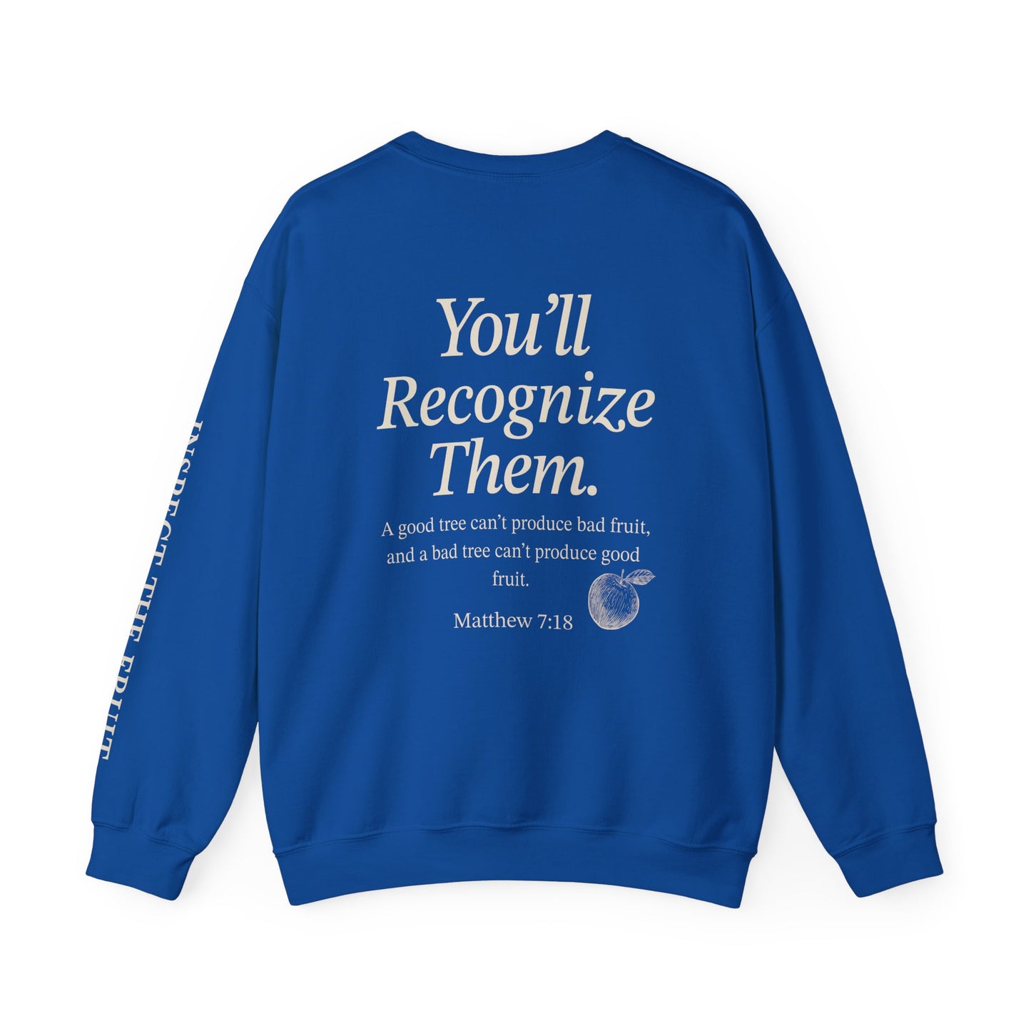 Adult Sweatshirt | By Their Fruits
