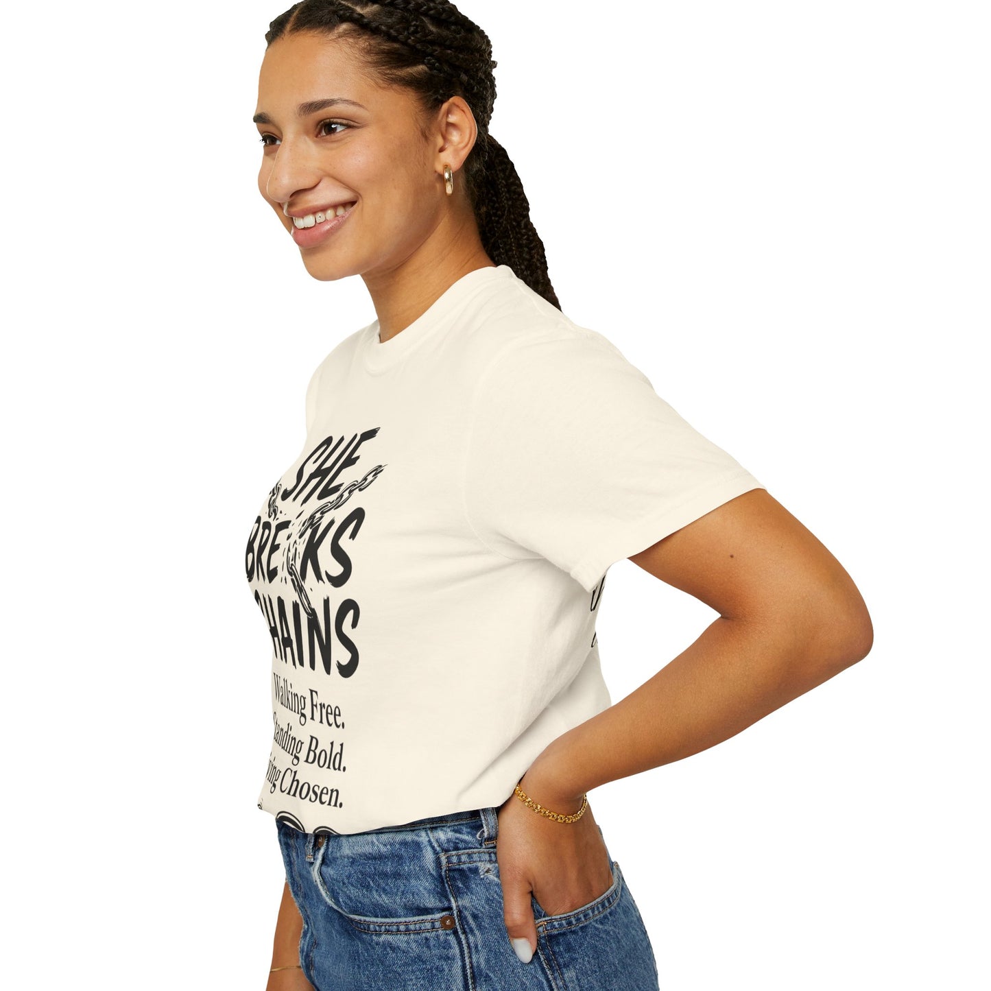 Empowering Unisex T-Shirt - Inspirational Quotes for Faith and Strength, Christian Apparel, Motivational Gift, Casual Wear, Spiritual [...]